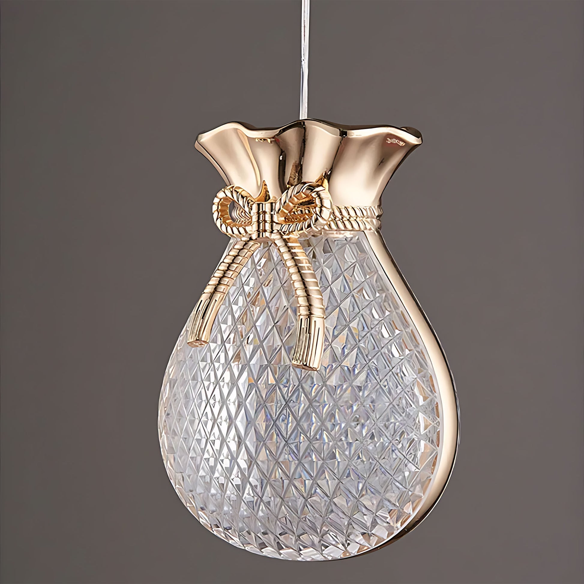 Lampă Suspendată De Tavan Lhj107-1cp Light Rose Gold  4