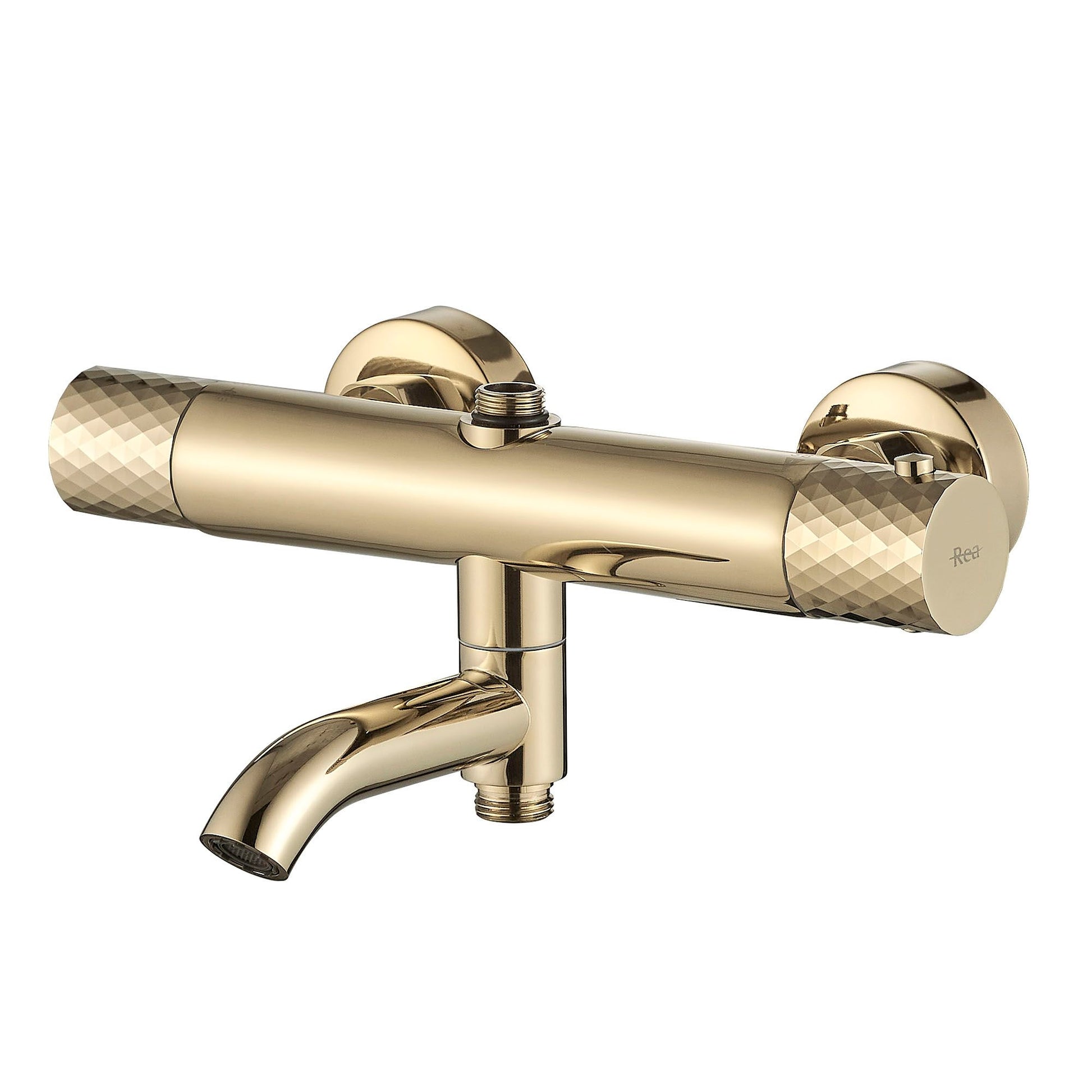 Coloana De Dus Cu Termostat Lungo Diamond Gold  5
