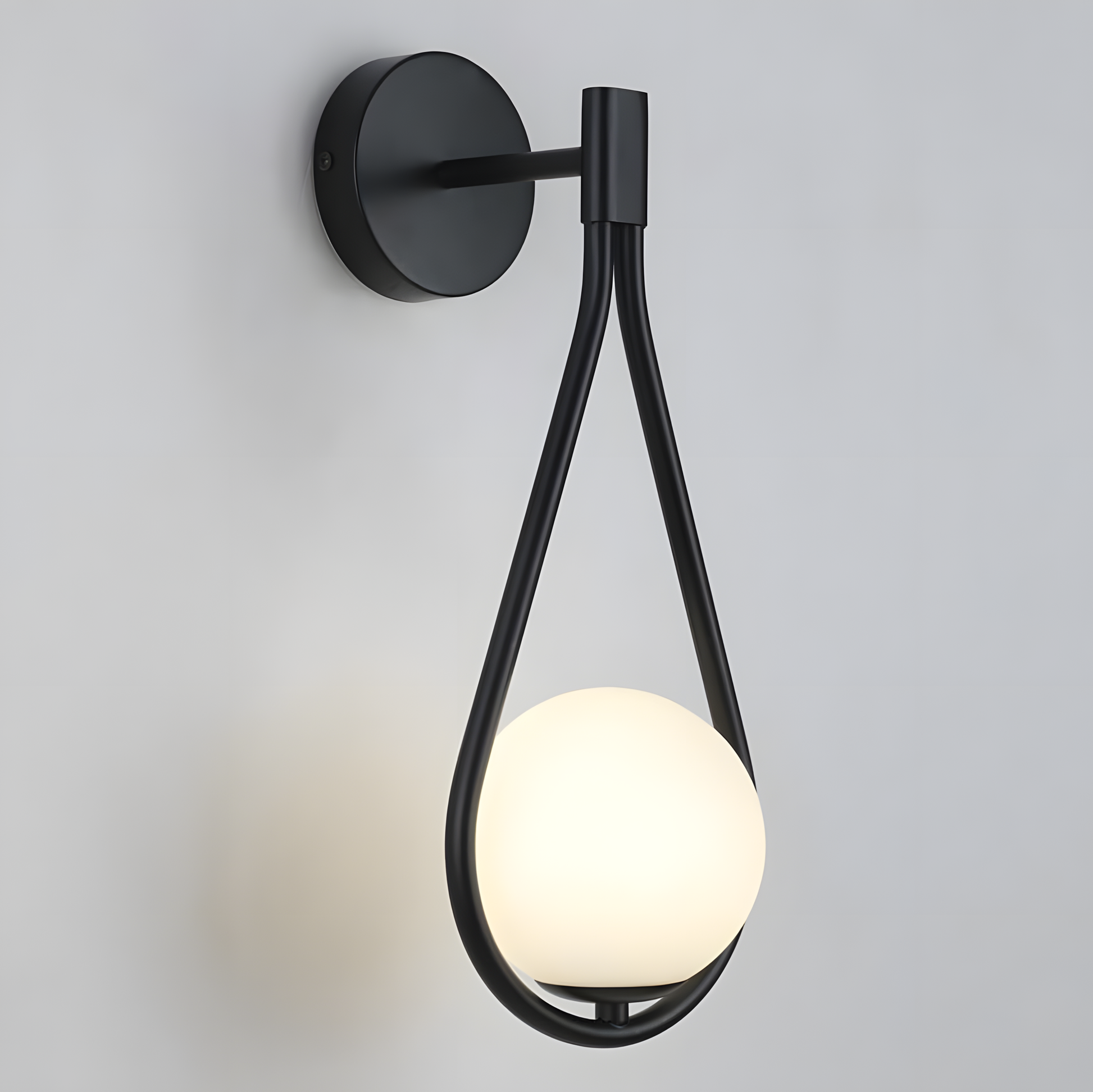 Lampa De Perete G093-1w Black White  5