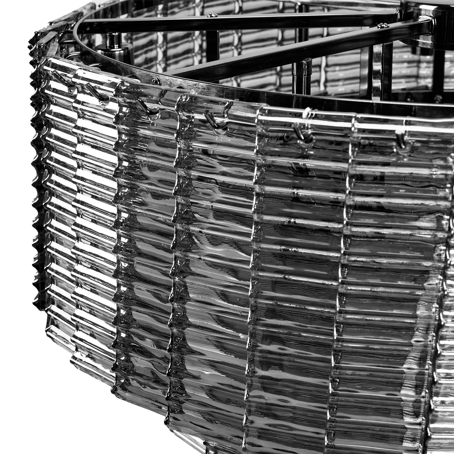 Lustră Suspendată De Tavan APP1678-8CP Gri  4