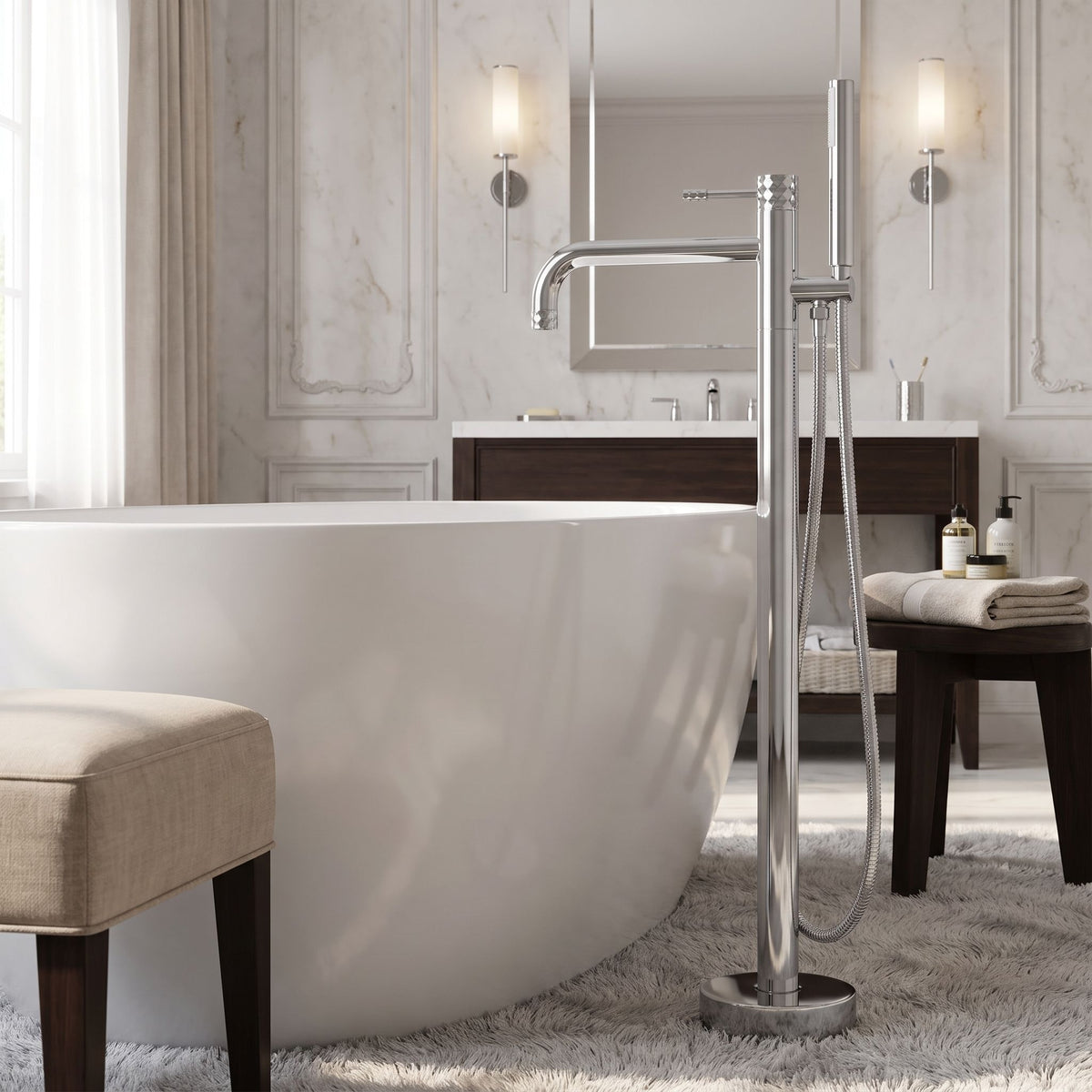 Baterie De Podea Rea Lungo Diamond Chrome 3