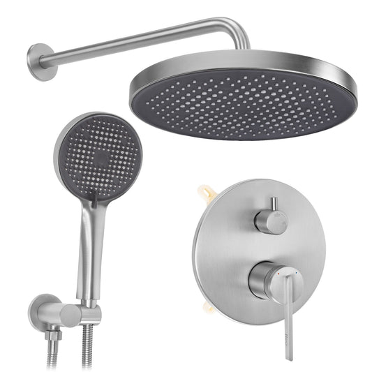 Set De Dus Incastrat Rea Grace Brush Nickel + BOX 1