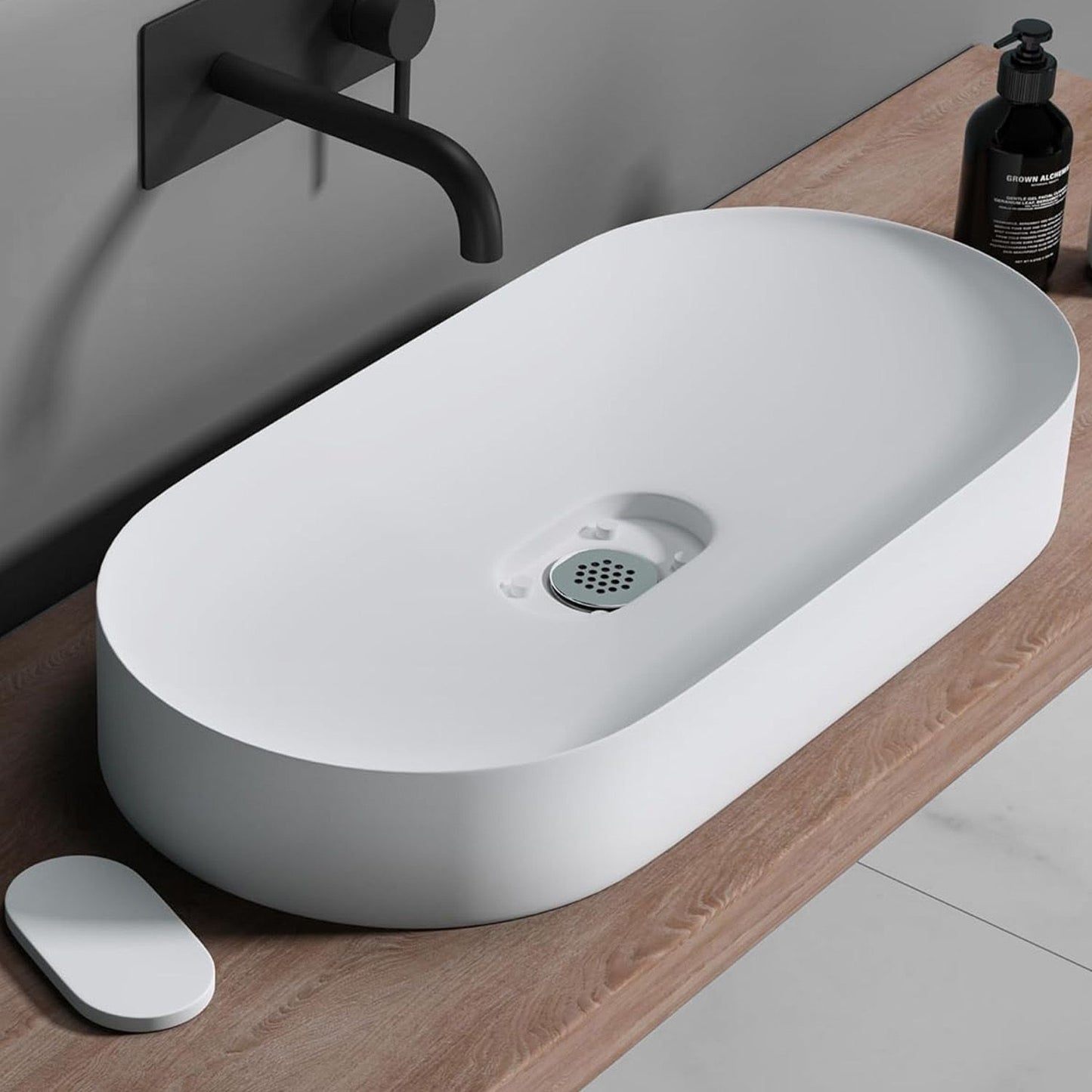 Lavoar pentru blat IRIS 71 CM White 4