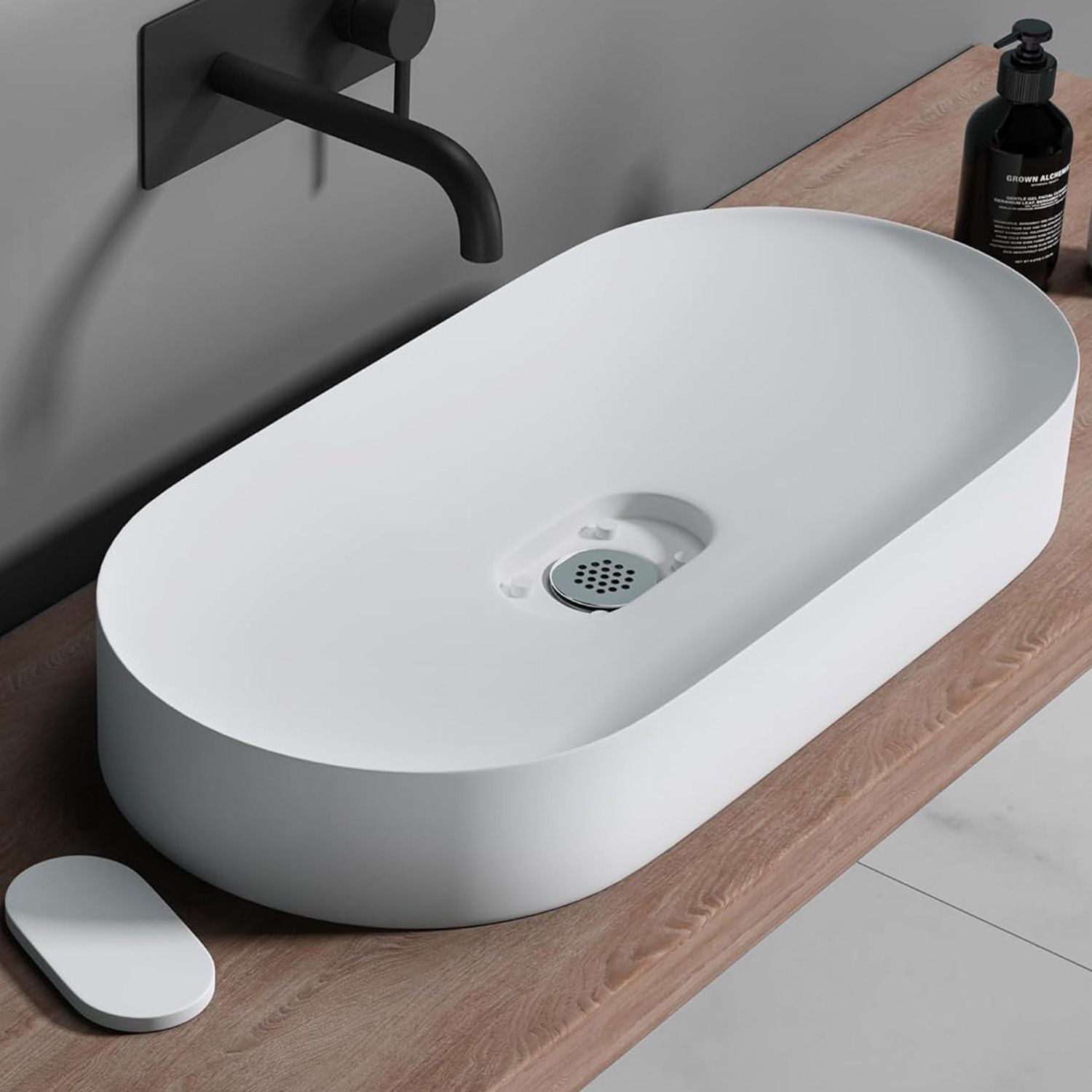 Lavoar pentru blat IRIS 71 CM White 4