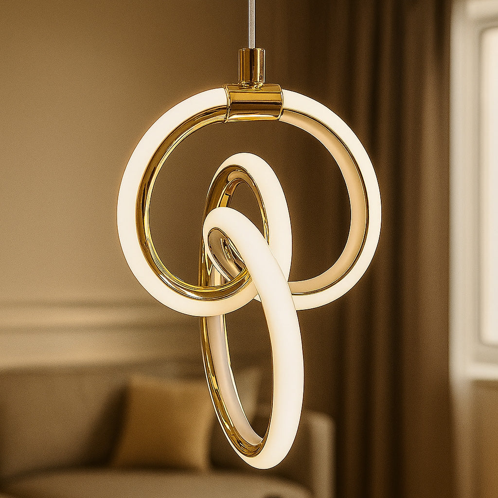 Lampă Suspendată Led Lhj092-1cp Gold  2