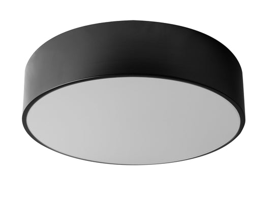 Lampa Plafoniera 30cm rotunda negru app640-3c  1