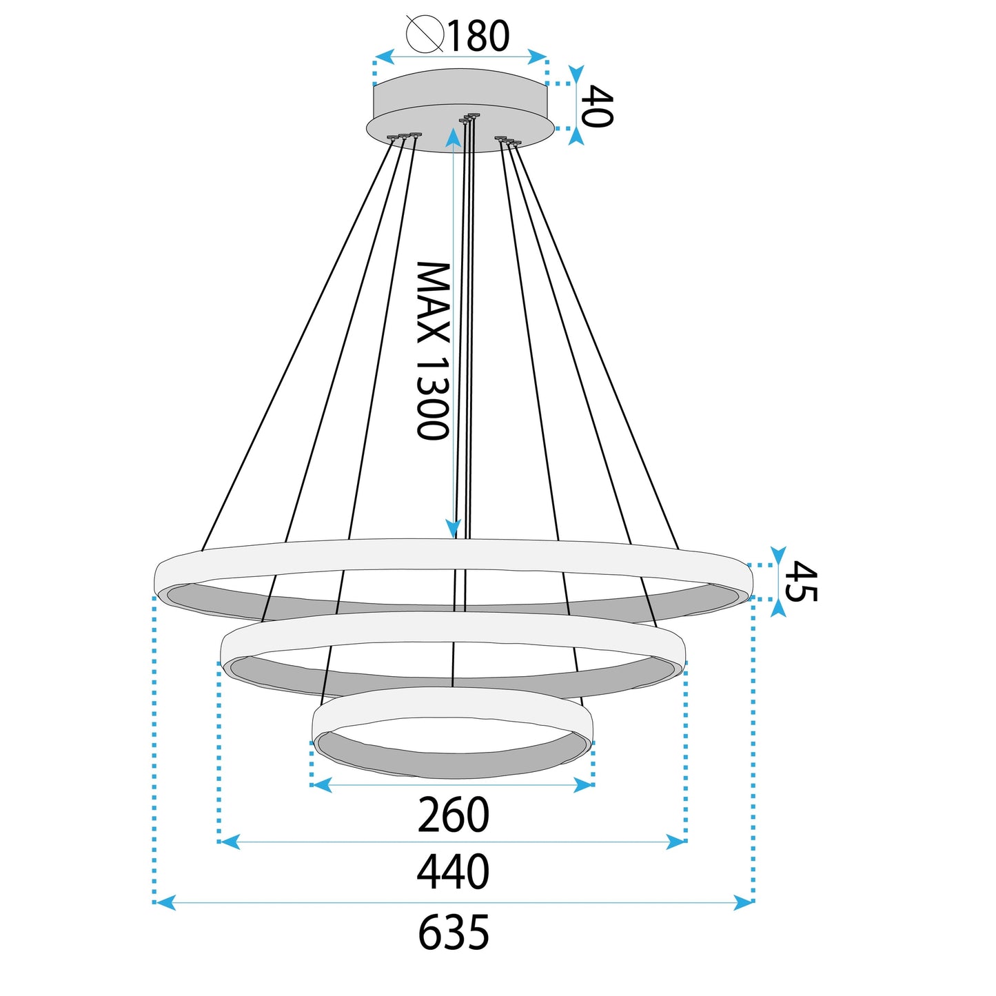 Lampa Led Lhj042-cp3 Gold  5