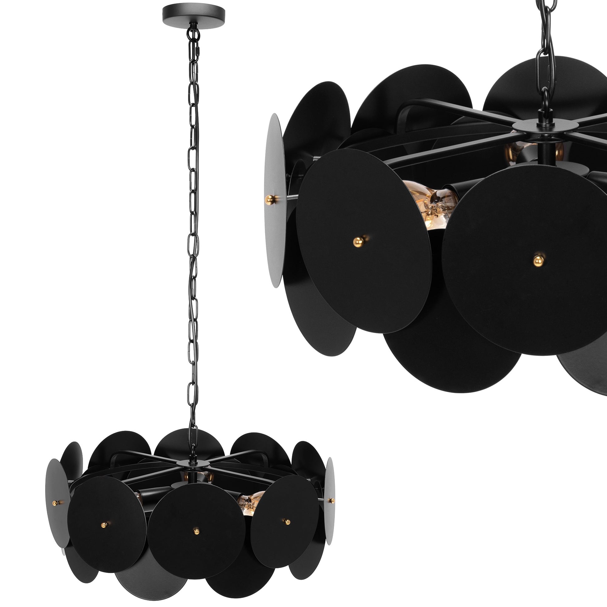 Lampă De Tavan App1307-cp Black  1