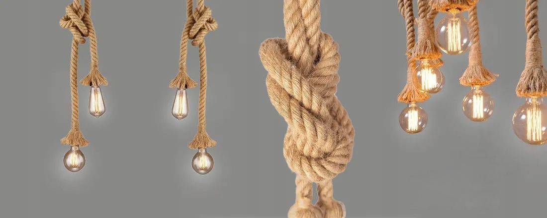 Lampa Spider Rope 6 7