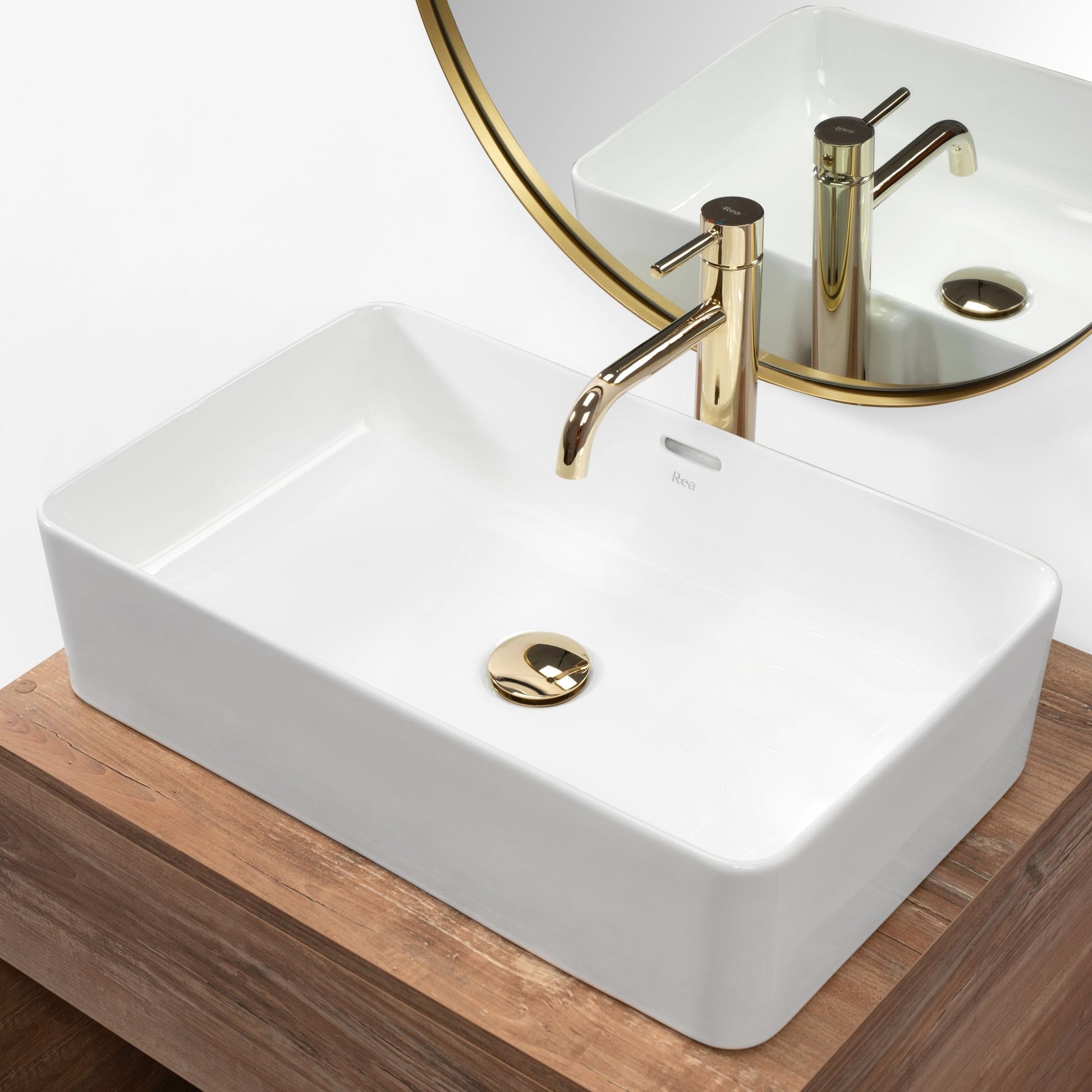 Lavoar pe blat Rea Berta 55 White 3