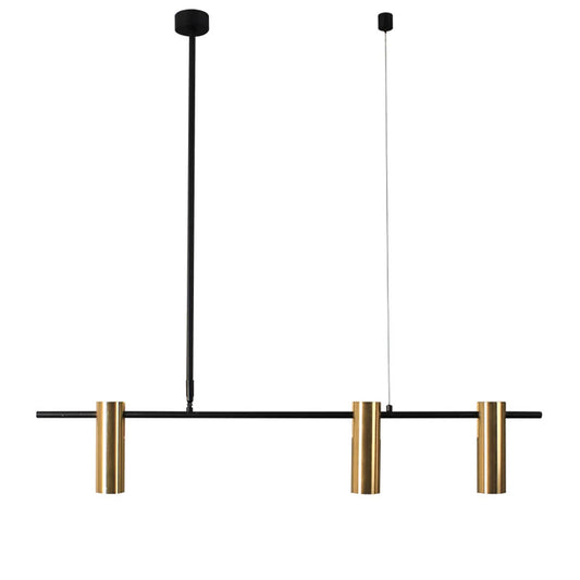 Lampă modernă suspendată aurie neagra APP585-3CP 1