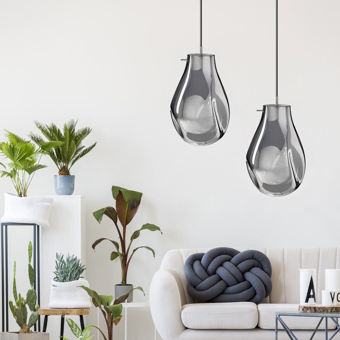Lampa DE TAVAN SUSPENDABILA din sticla APP328-1CP Amber  2