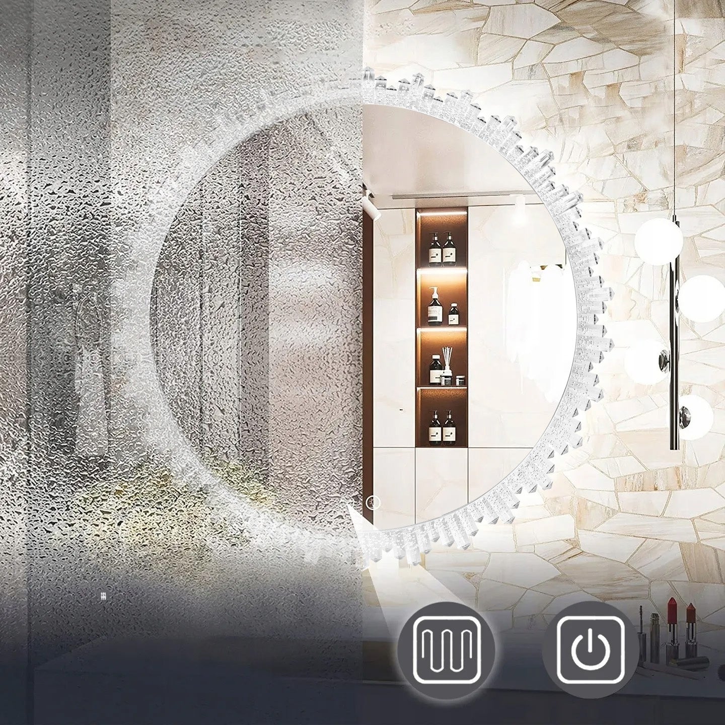 Oglindă Led 80cm X013  5