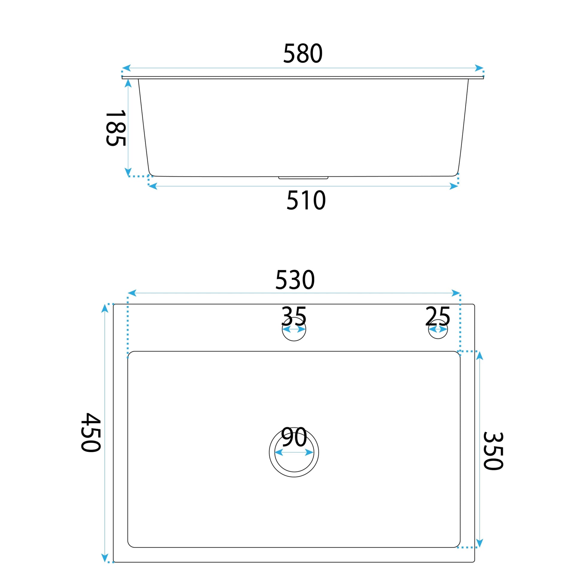 Chiuvetă Inox Liam Brush Copper cu robinet de bucătărie 4