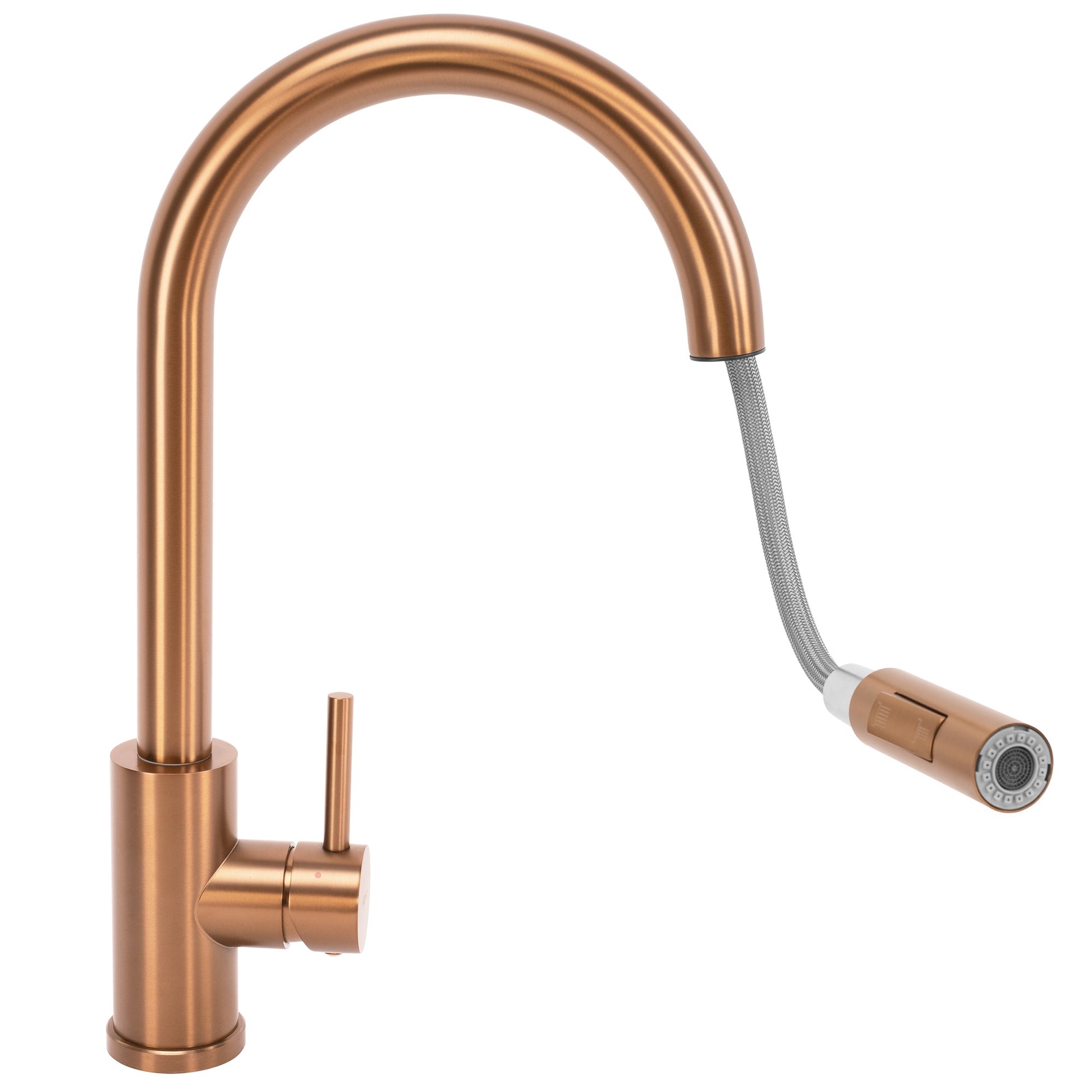Baterie De Bucătărie Rea Fresh Brush Copper  3