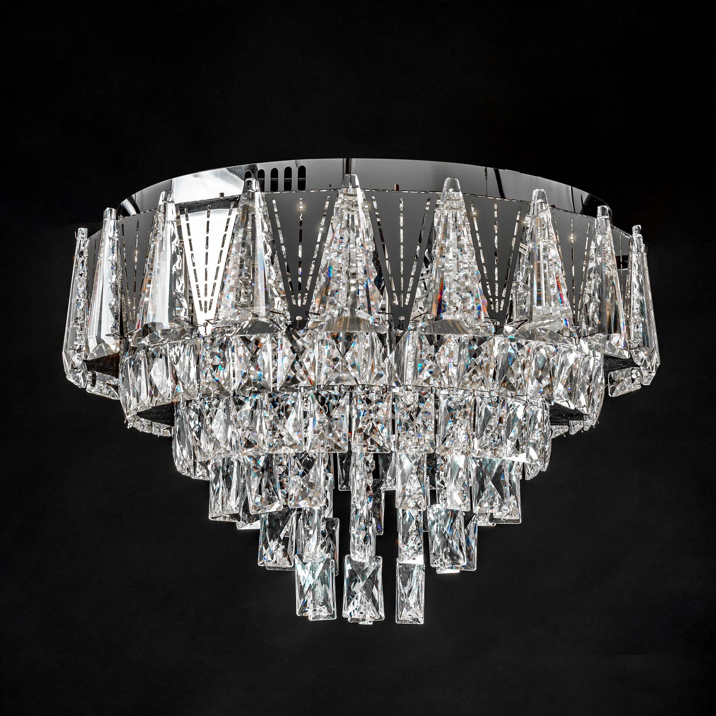 Lampă de tavan din cristal Plafond LED APP776-1C  3
