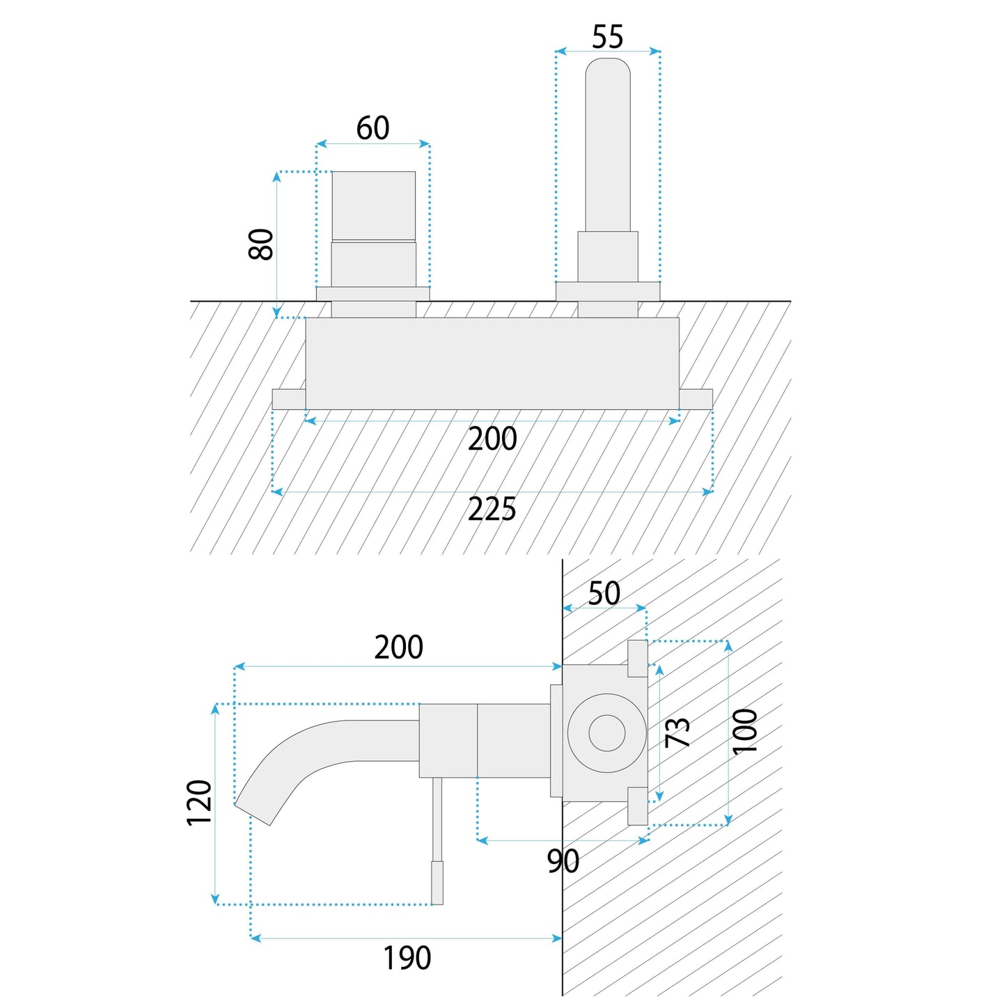 Baterie Incastrata Rea Lungo Diamond Copper + Box  8