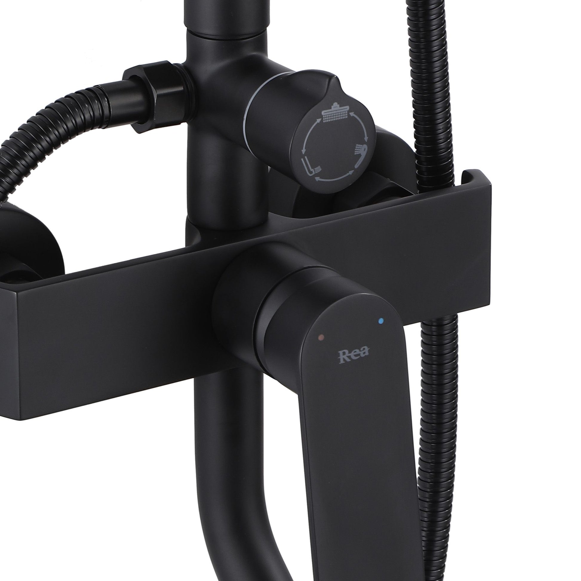 Coloana de dus REA HASS Negru  4