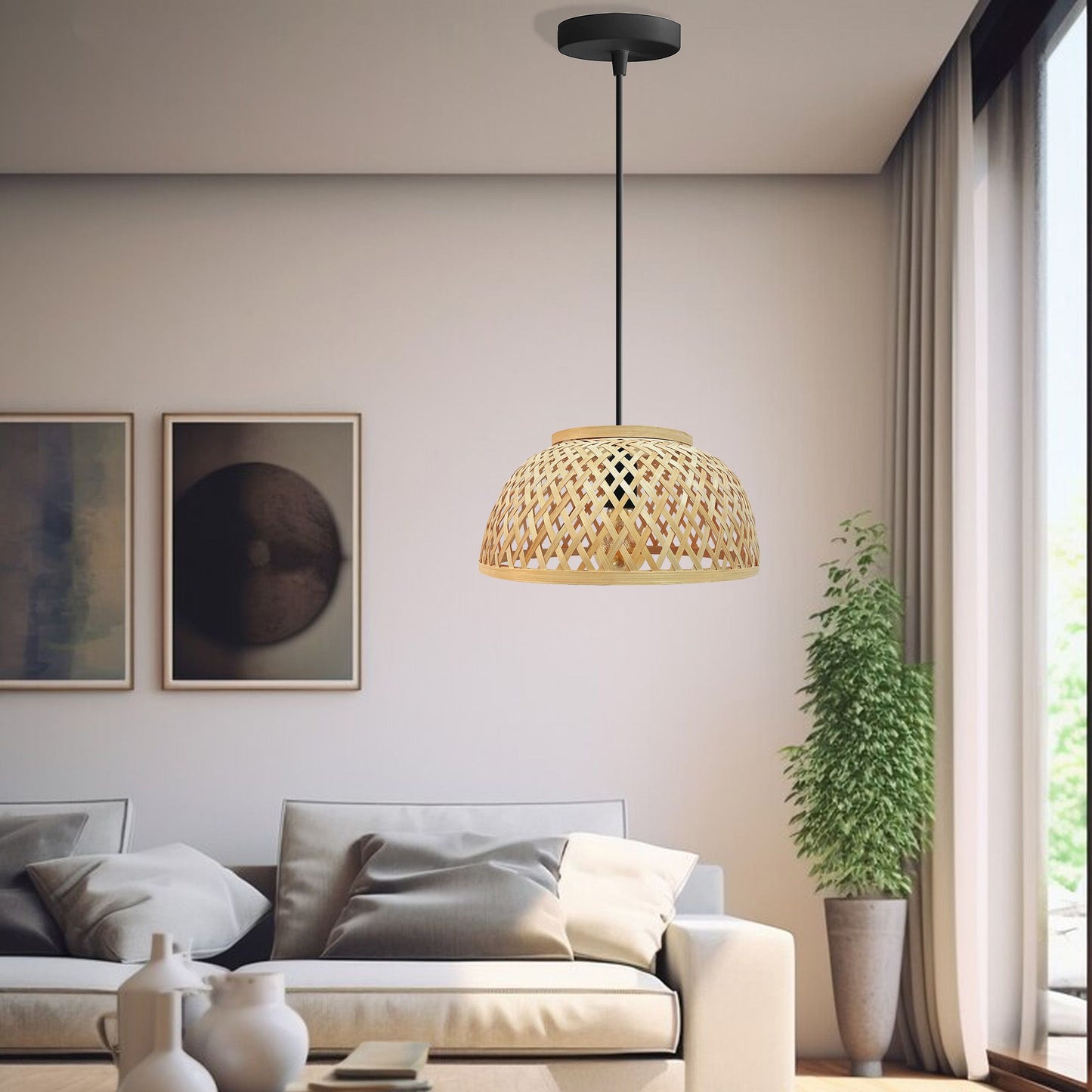 Lampă de tavan Bamboo APP1628-1CP  7
