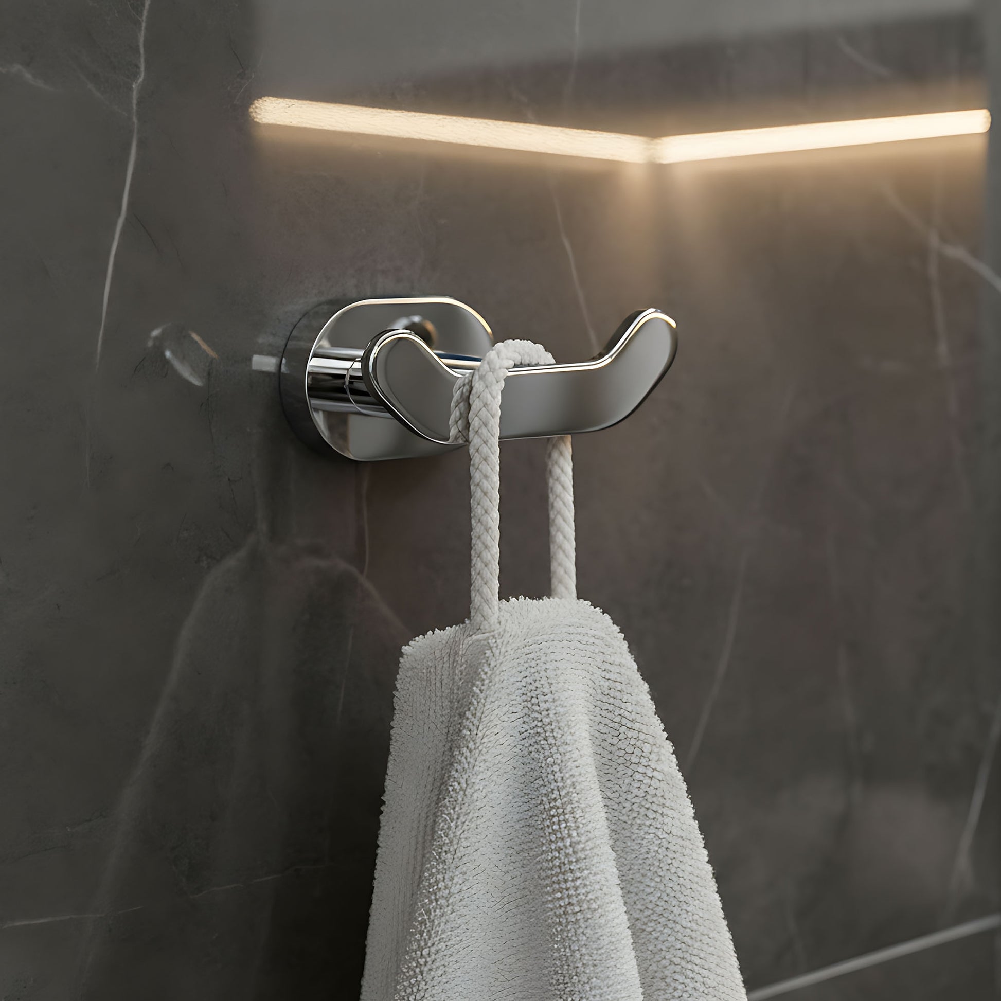 Cuier De Baie Til 105 Chrome  2
