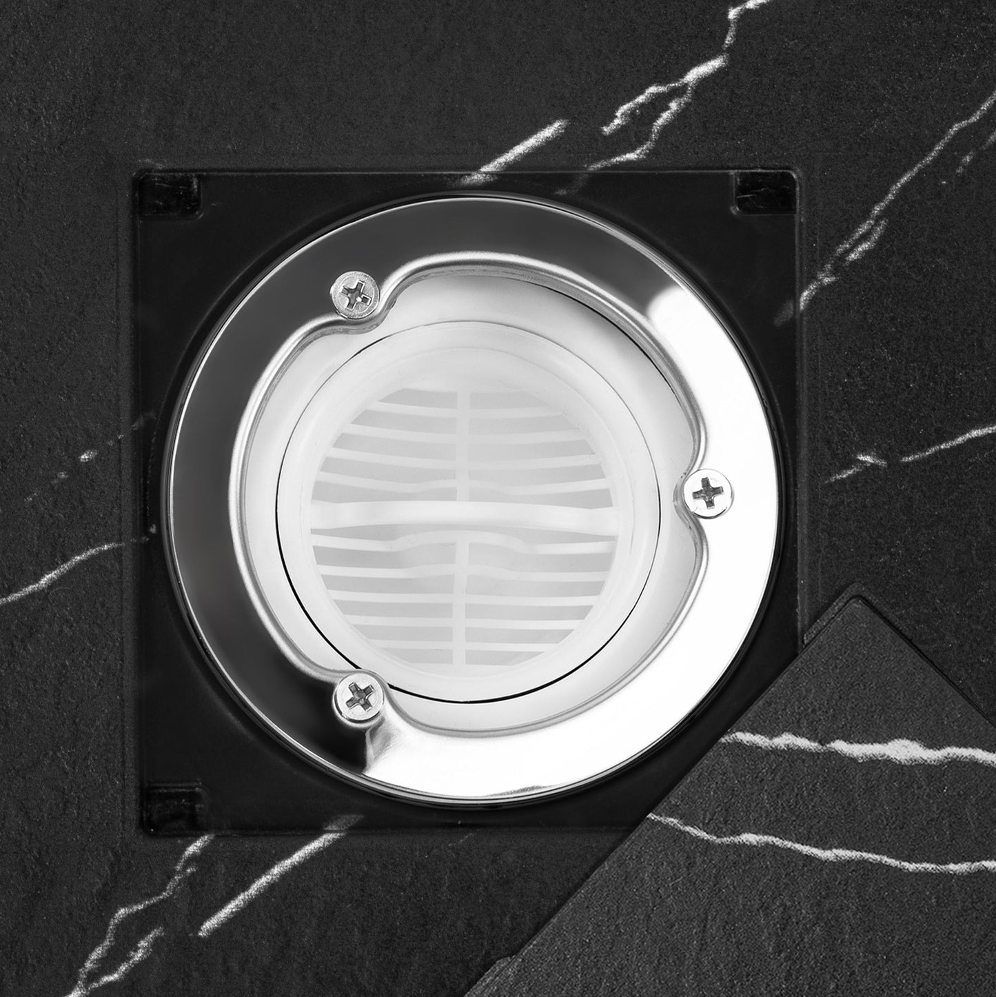 Cada de duș Magnum CARRARA BLACK 80x100  3