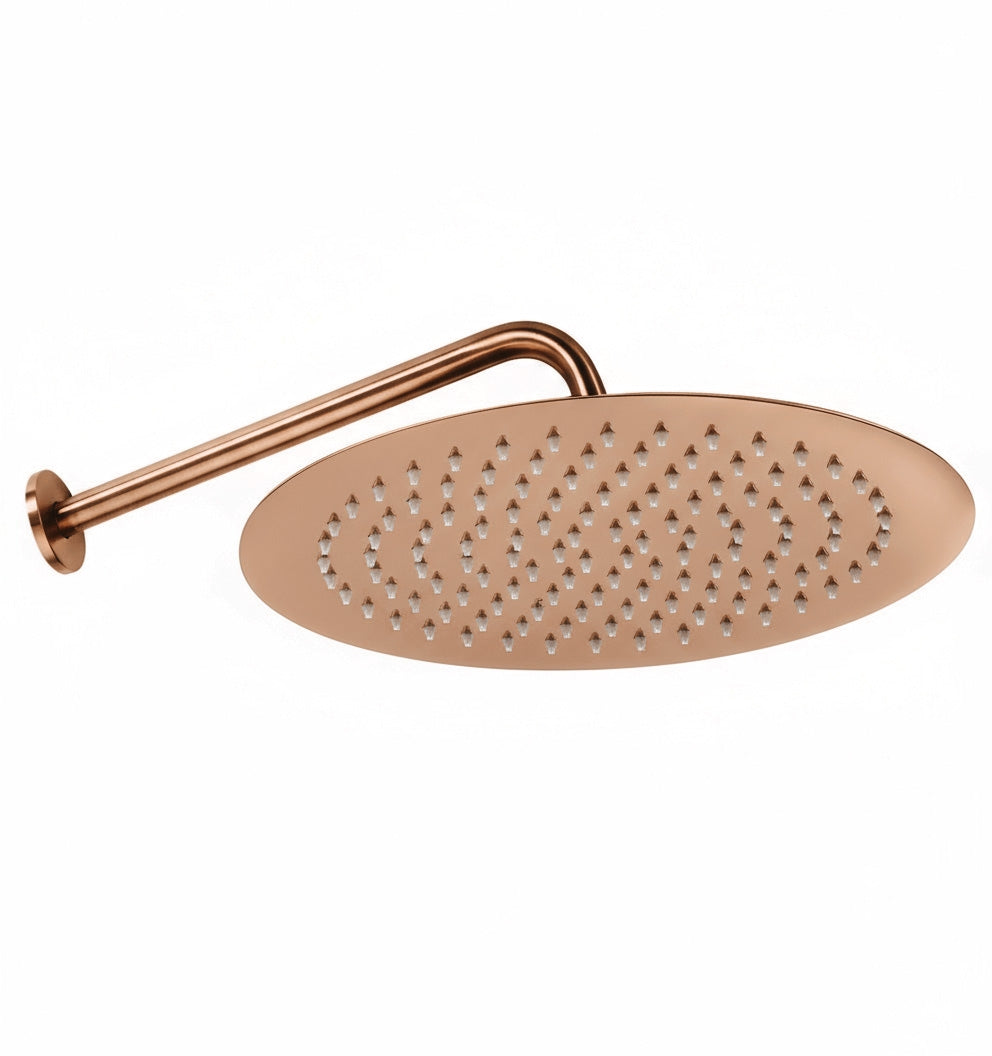 Set De Dus Incastrat Rea Foss Clif Brush Copper + Box  5