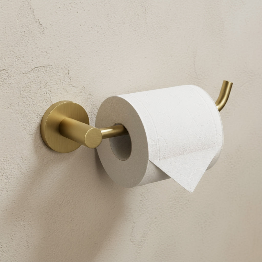 Suport Hârtie Igienică 5609 Leo Brush Gold  4