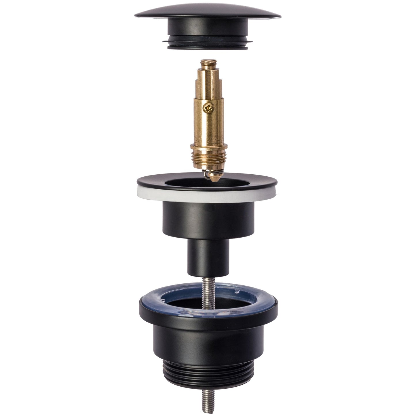 Dop pentru lavoar universal klik-klak Rea Old Black  2