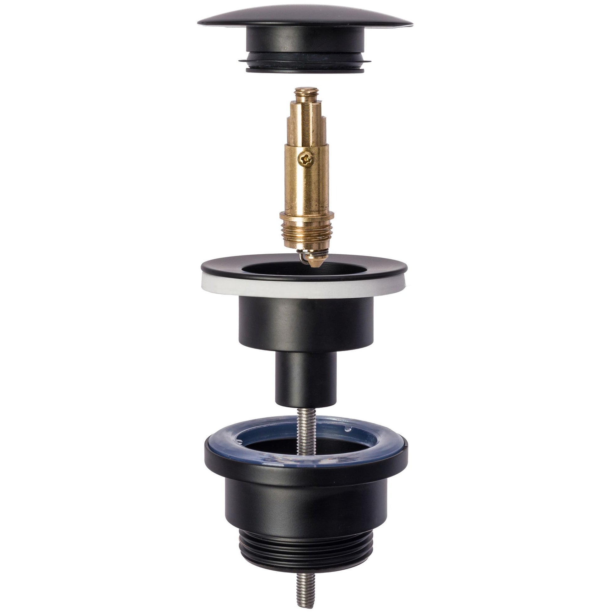 Dop pentru lavoar universal klik-klak Rea Old Black  2