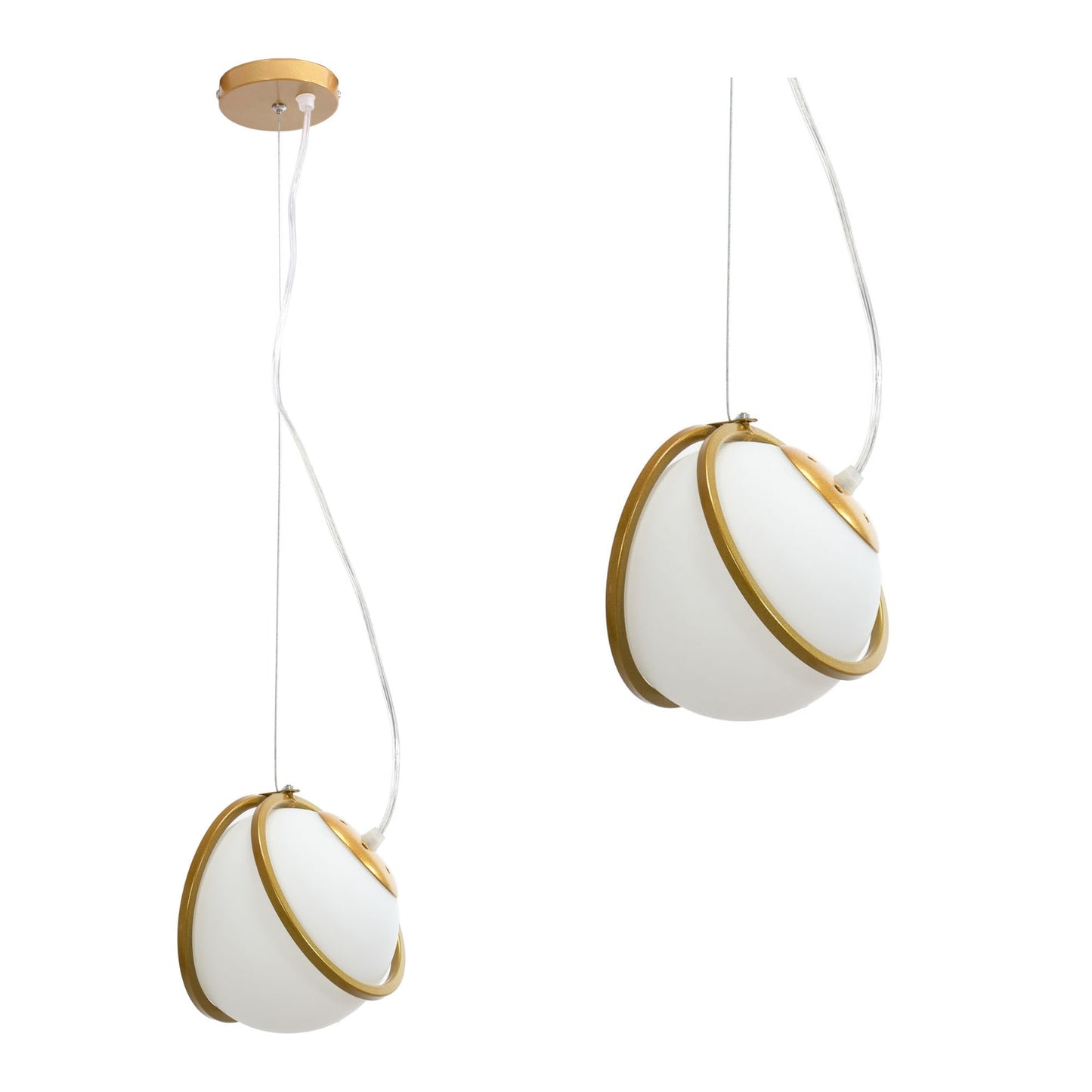 Lampa APP1088-1CP Gold White  2