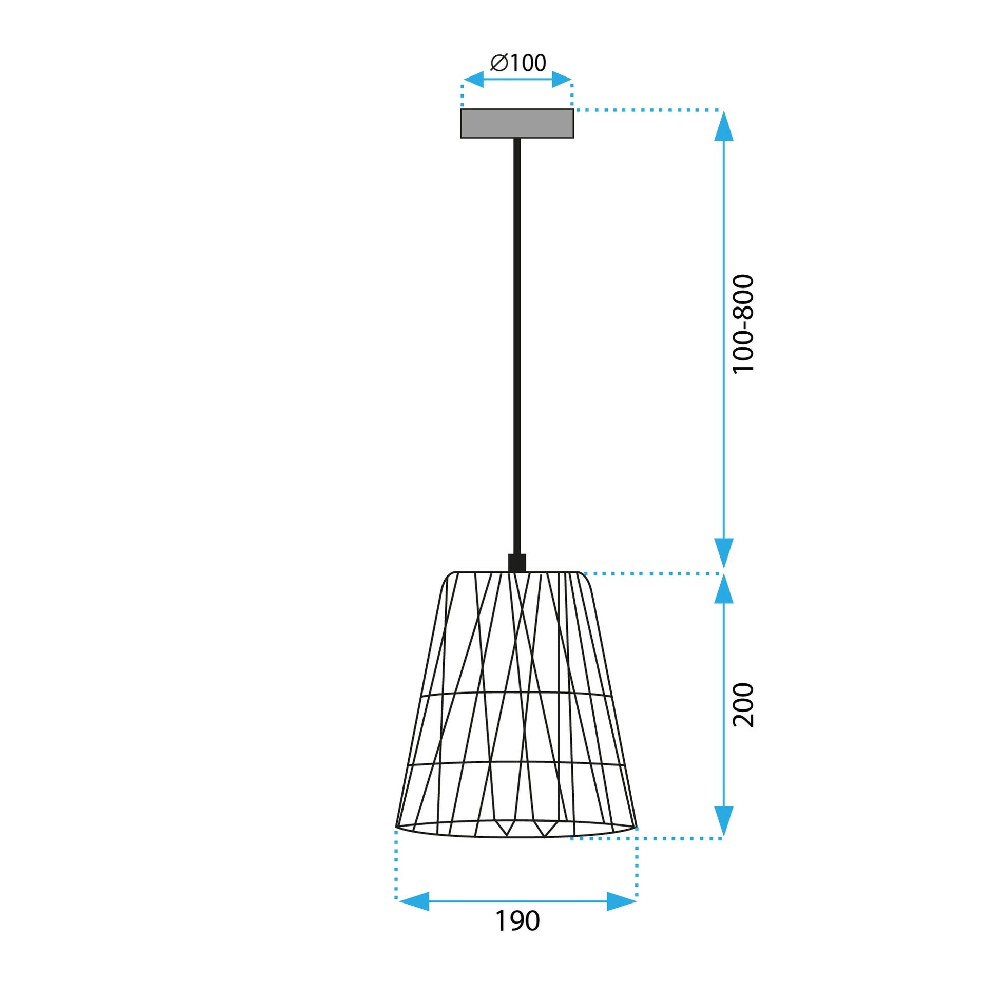 Lampă De Tavan APP1318-1CP  9
