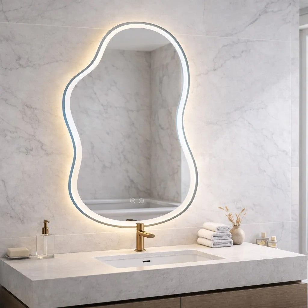 Oglindă LED UNO DOUBLE 80x55 cm  7