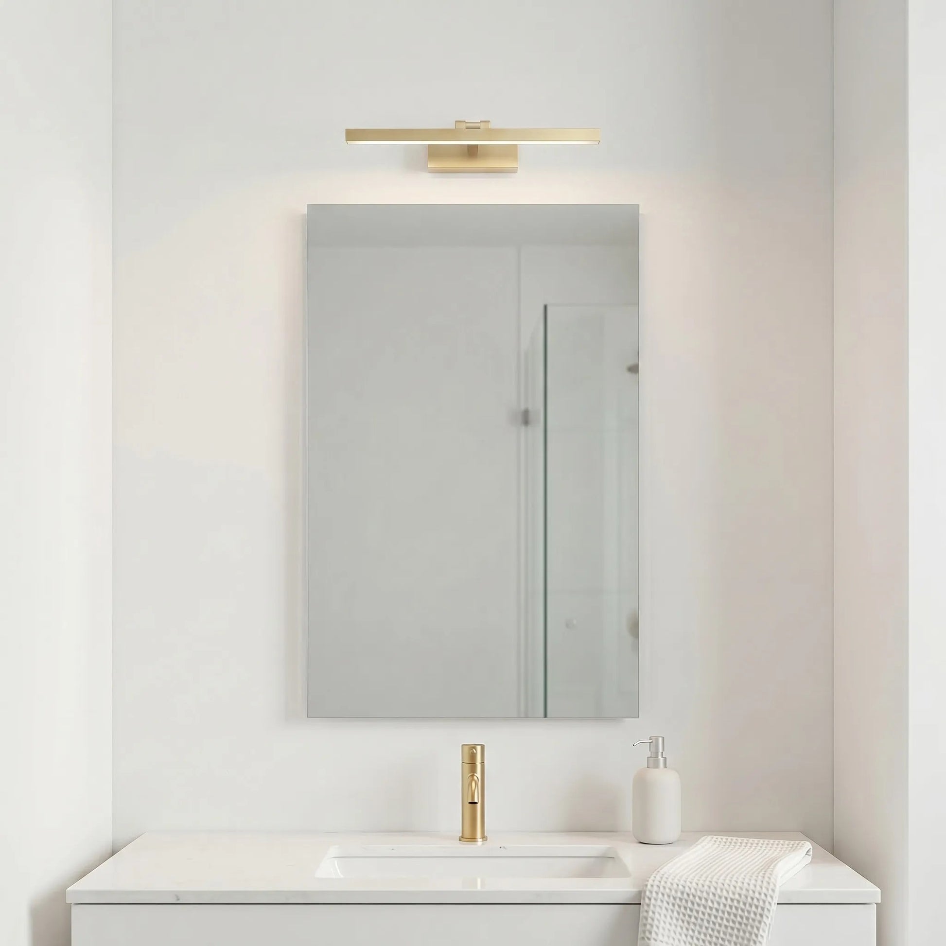 Aplică LED pentru baie APP1863-1W 40cm BRUSH GOLD  7