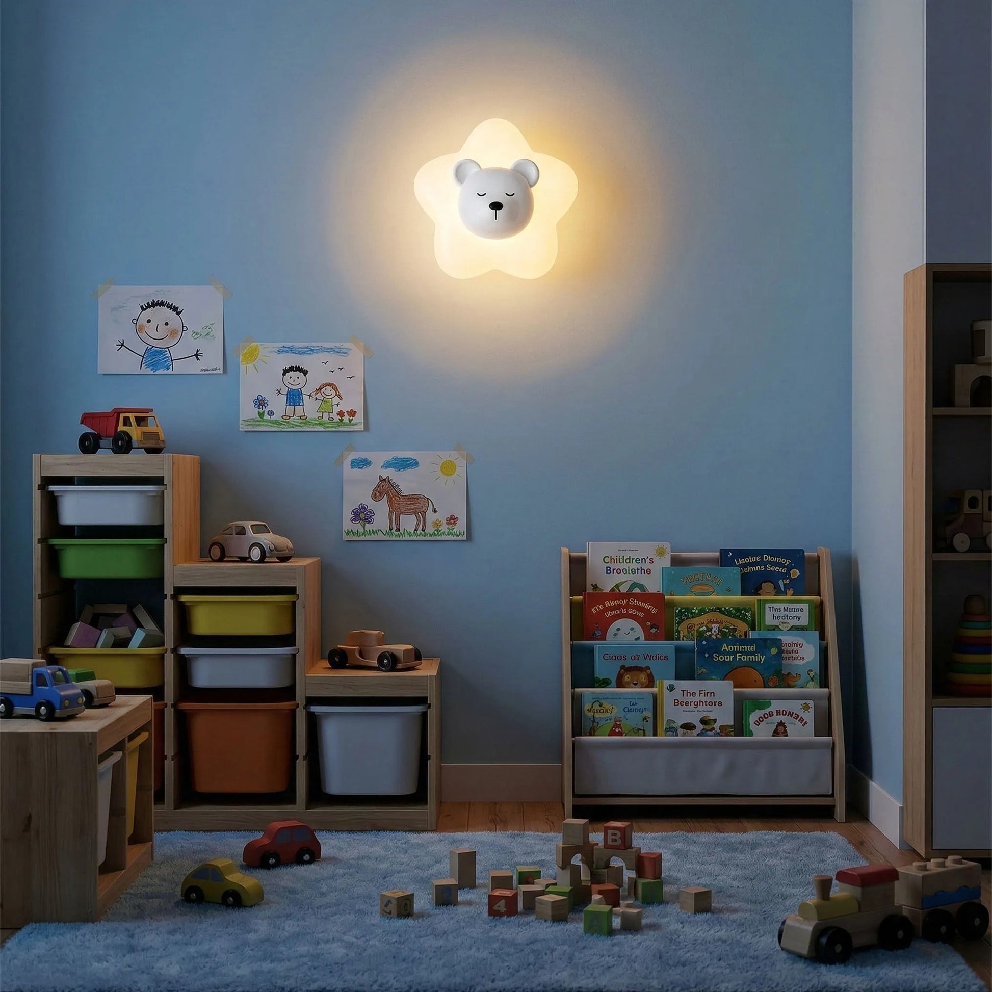 APLICĂ DE PERETE LED G181-W WHITE BEAR  7