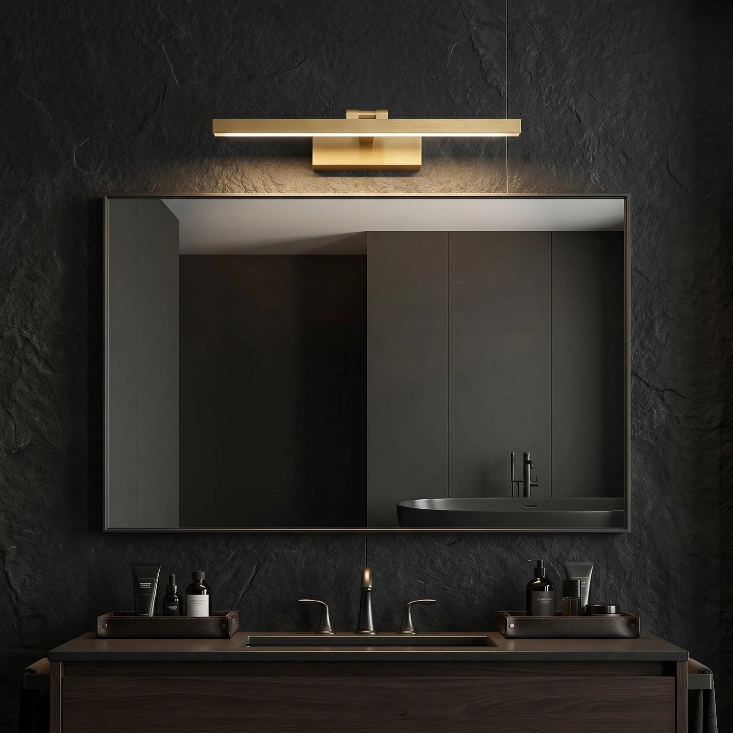 Aplică LED pentru baie APP1864-1W 60 cm BRUSH GOLD  7