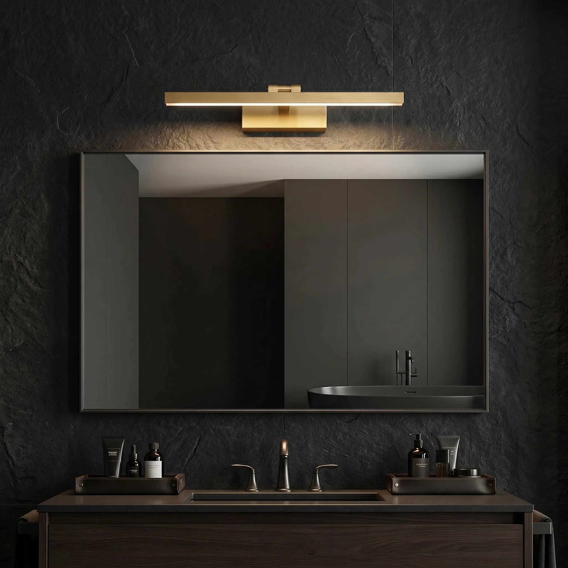 Aplică LED pentru baie APP1864-1W 60 cm BRUSH GOLD  7