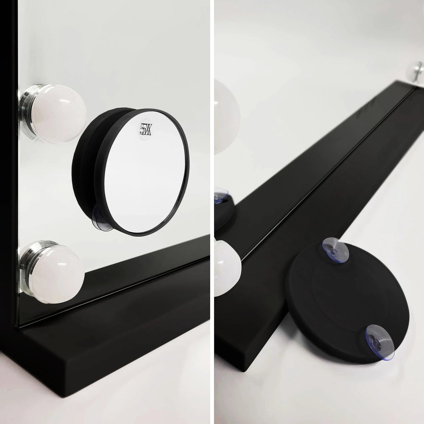 Oglindă LED HOLLYWOOD Black  7