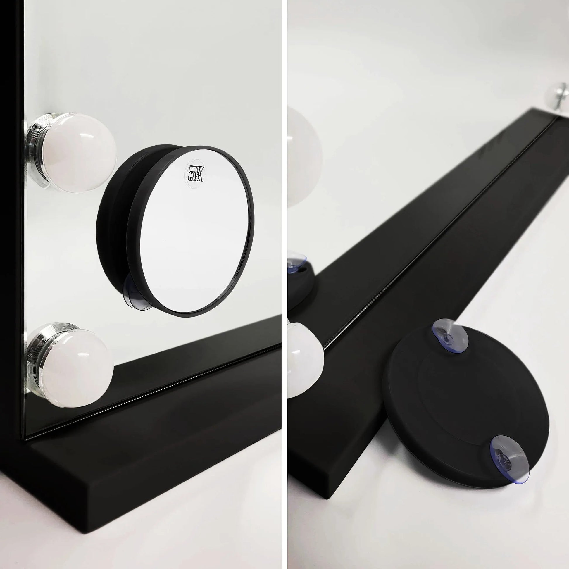Oglindă LED HOLLYWOOD Black  7