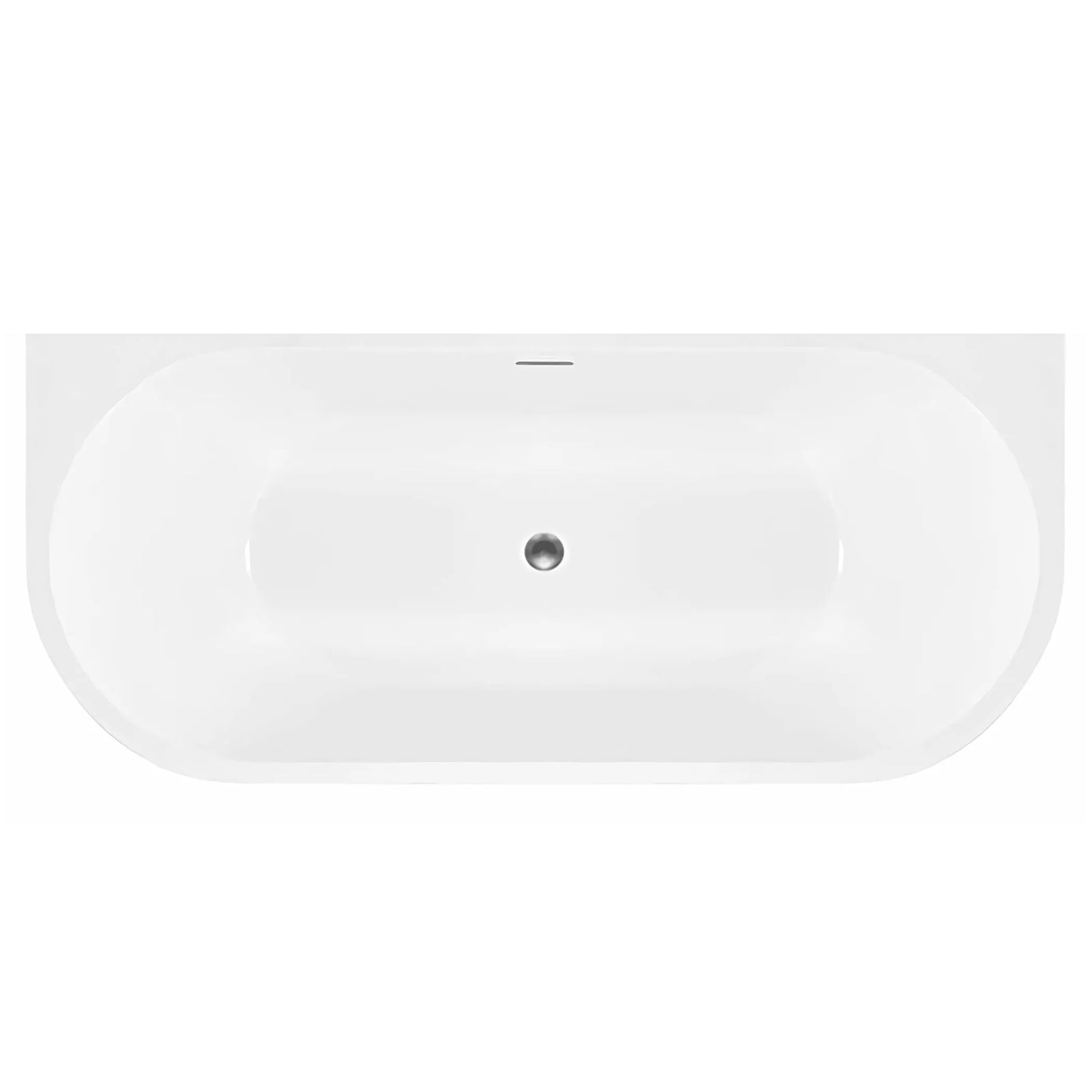 Cada din acril OLIMPIA 150cm Capac dop cupru periat 7