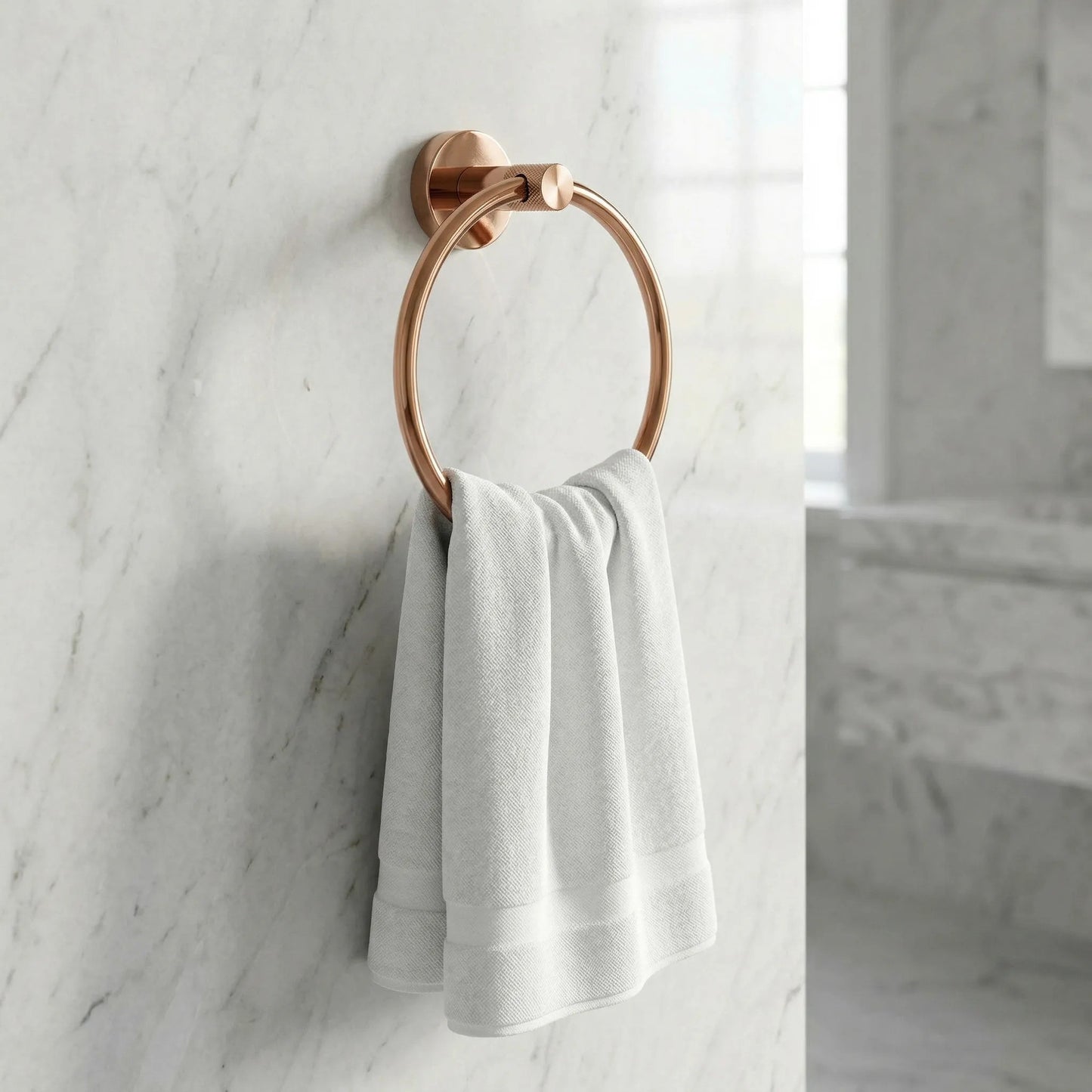 Cuier de baie Ring 6610 Modern Copper  7