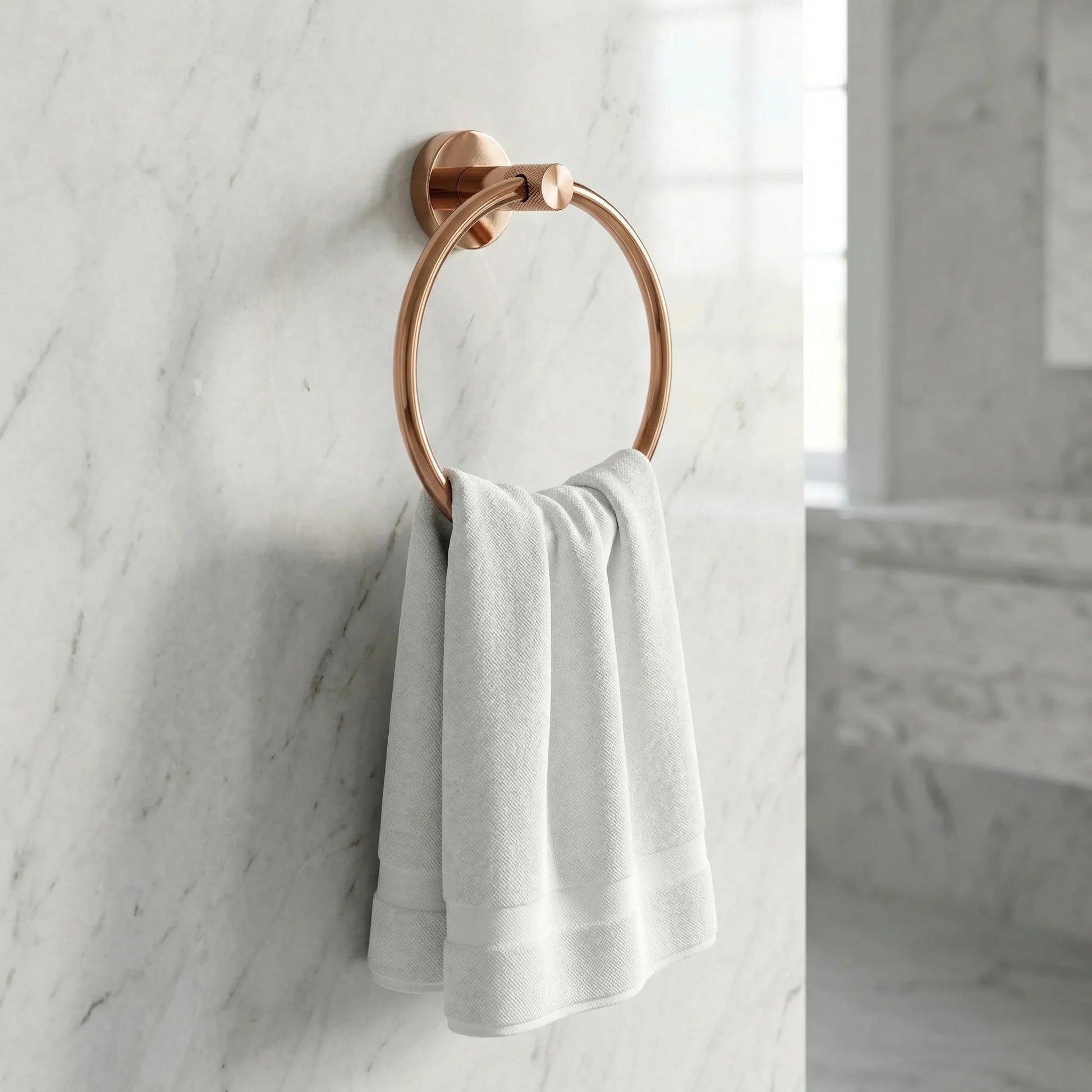 Cuier de baie Ring 6610 Modern Copper  7