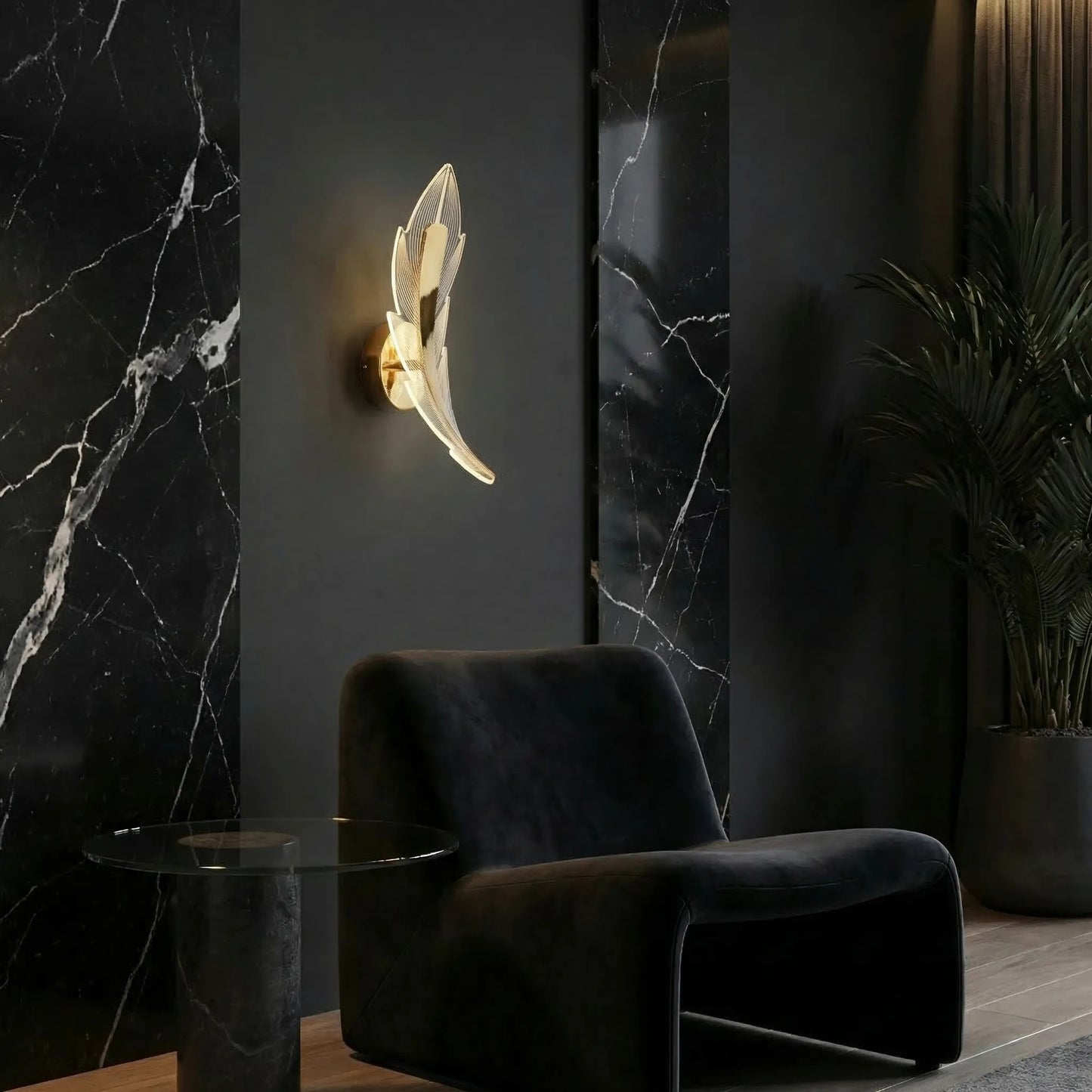 APLICĂ LED DE PERETE G182-W GOLD  7