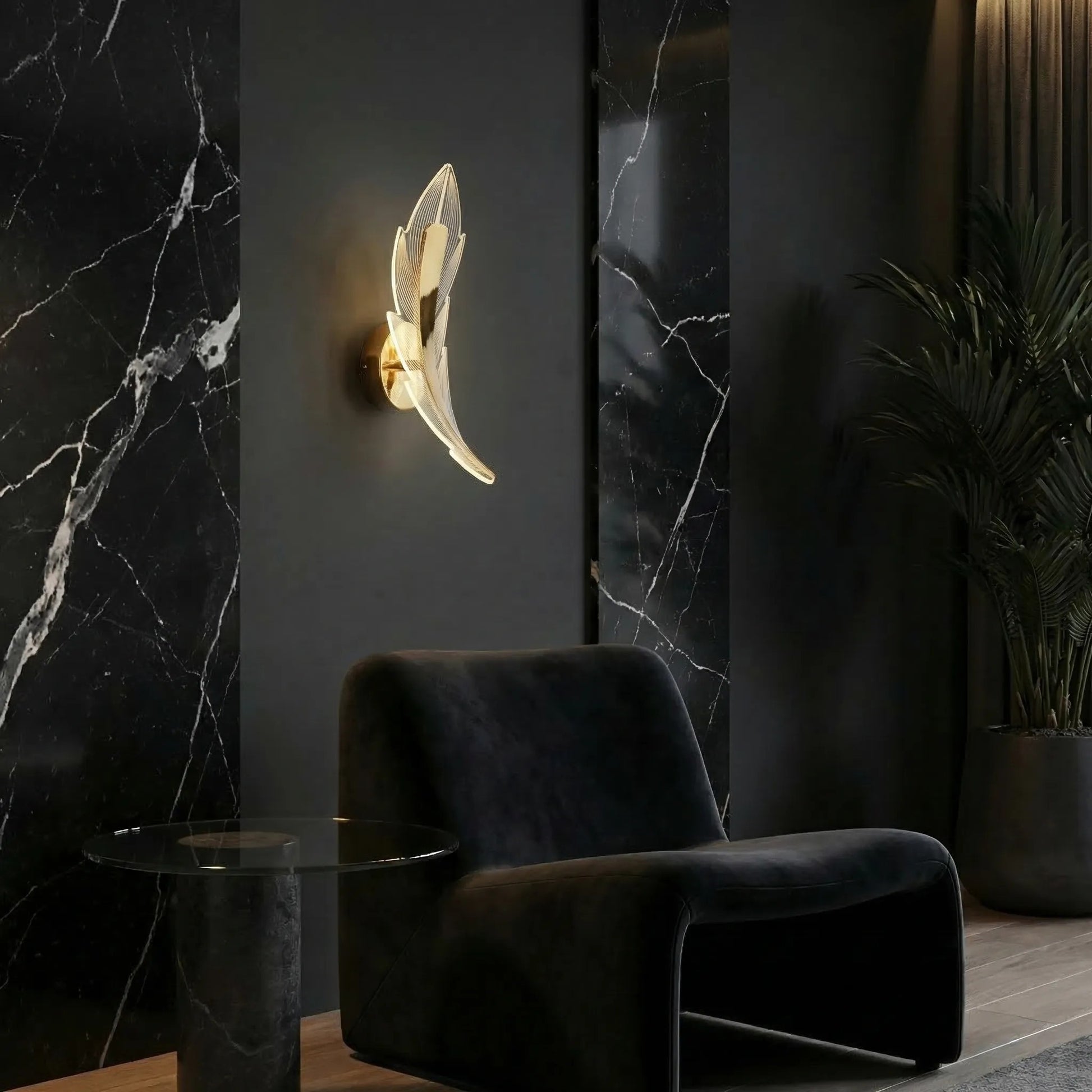 APLICĂ LED DE PERETE G182-W GOLD  7