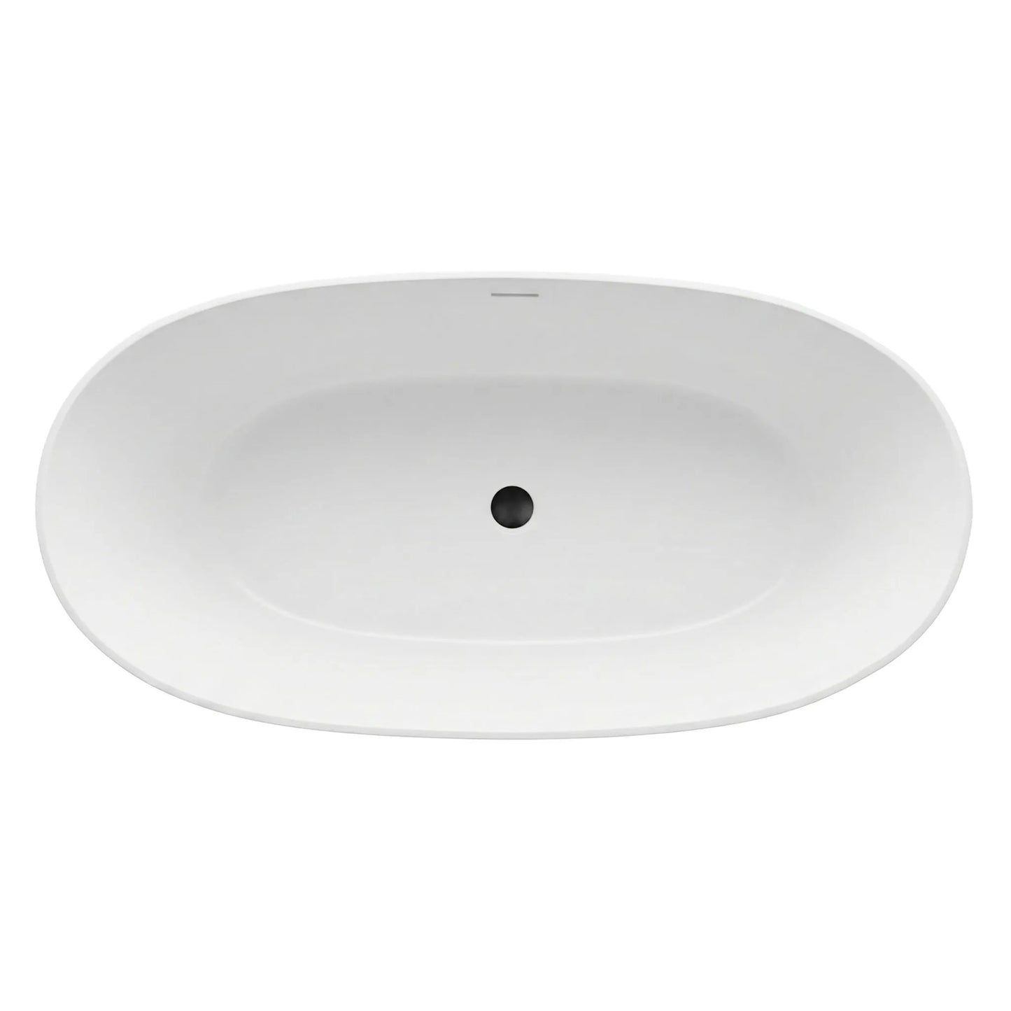 Cadă acrilică freestanding ROMA 170 Capac dop aur periat 7