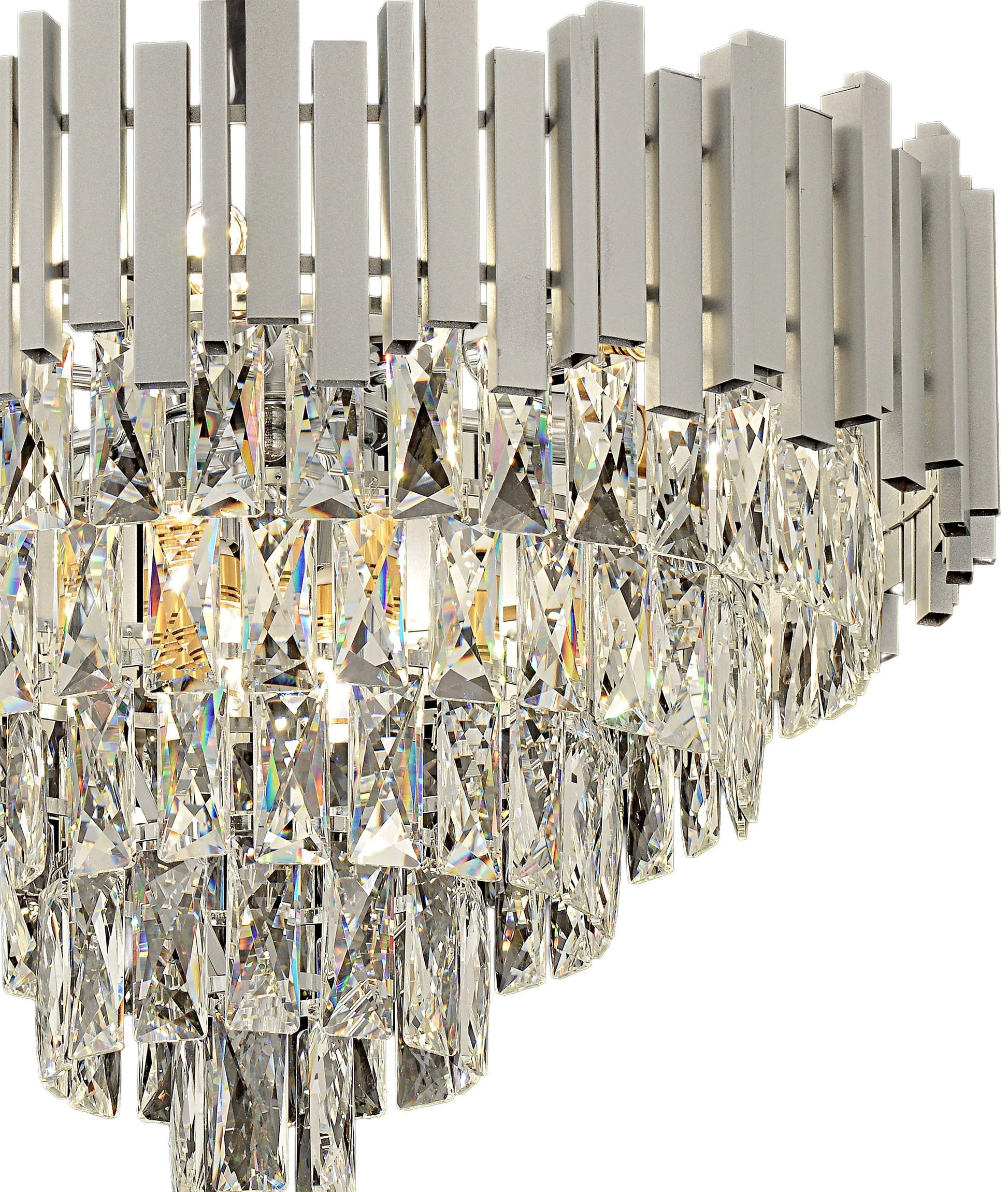 Lampă suspendată Cristal G051-CP 50CM Chrome  7