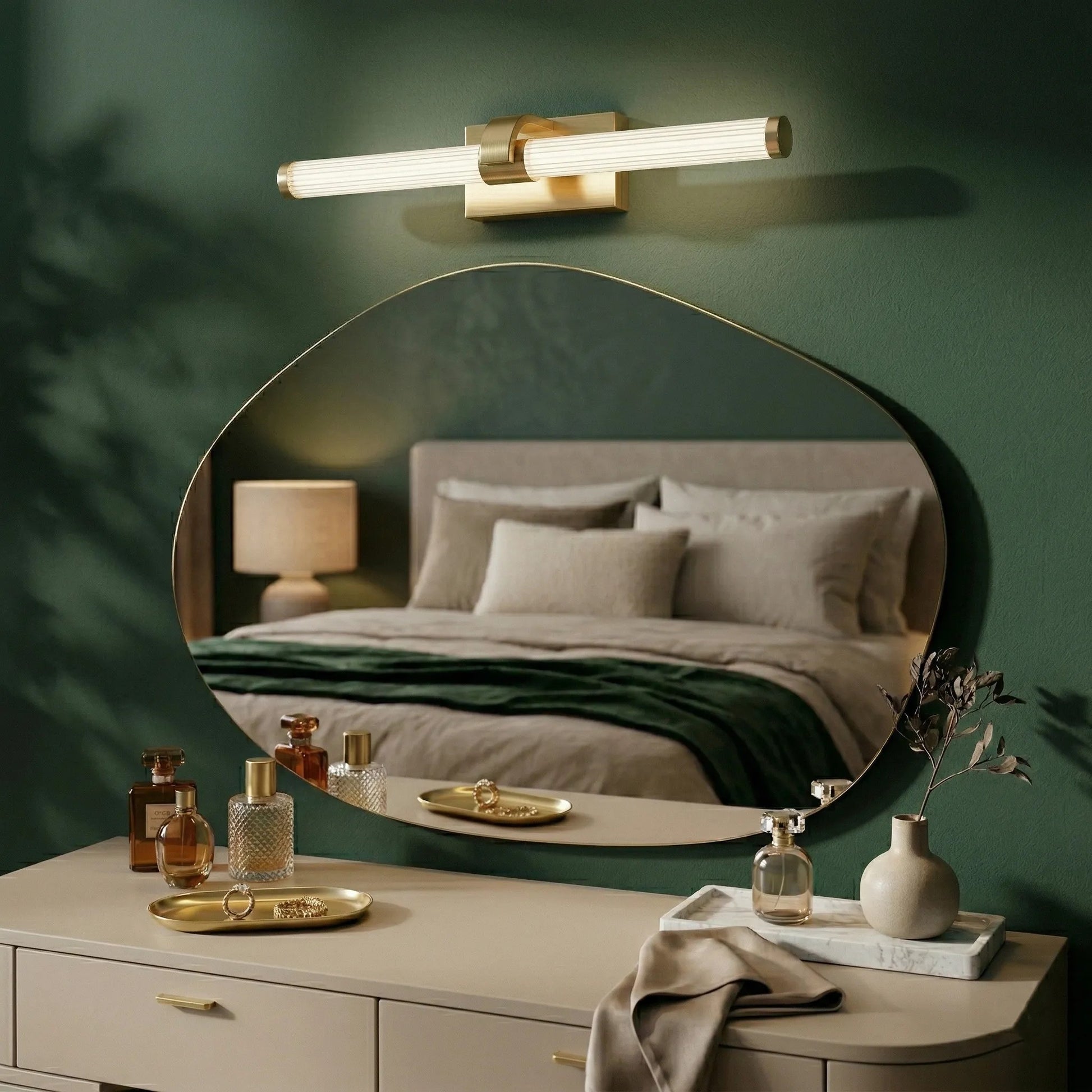 Aplică LED pentru baie APP1885-1W 40cm BRUSH GOLD  7