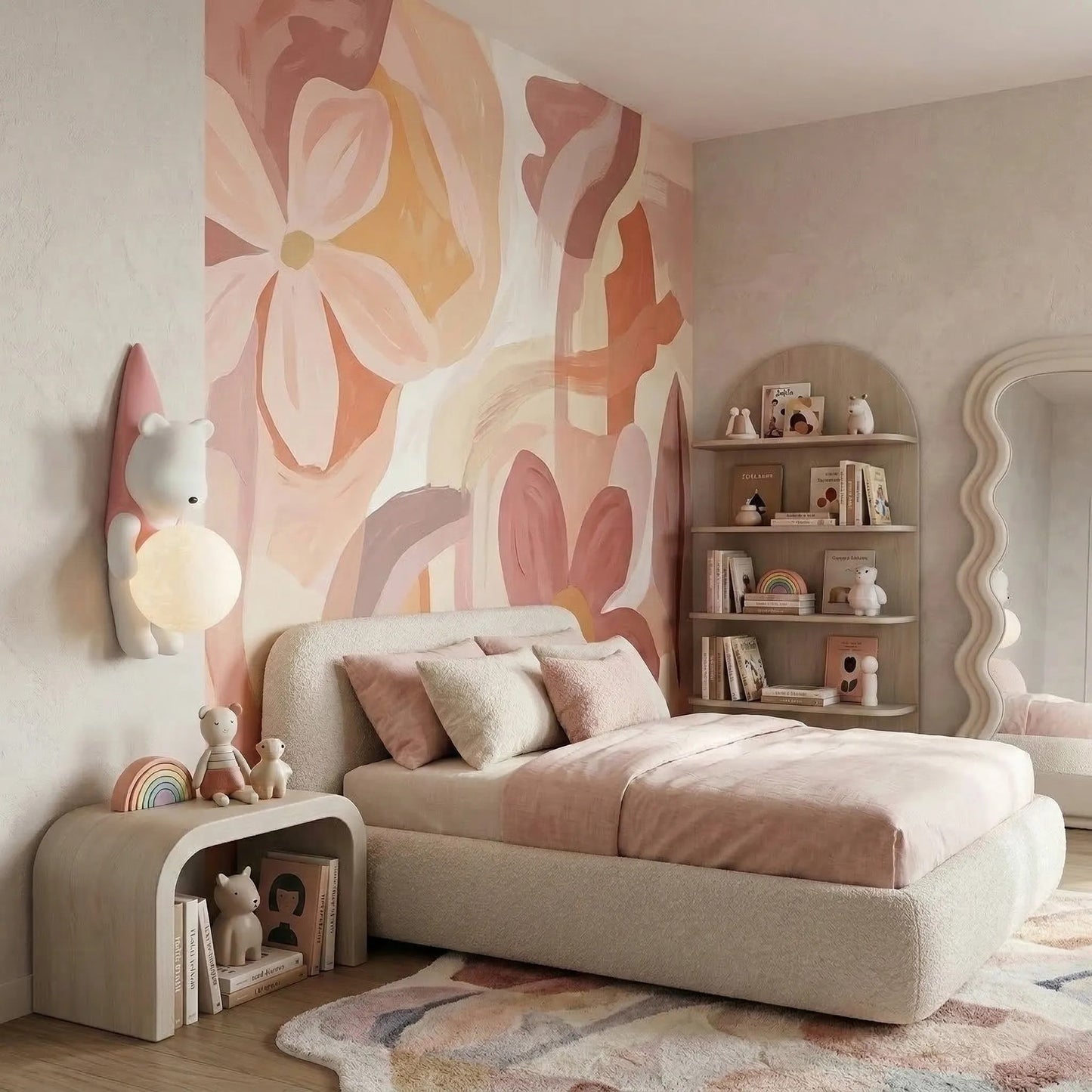 APLICĂ DE PERETE URS ÎN CĂMAȘĂ G168-1W PINK  7