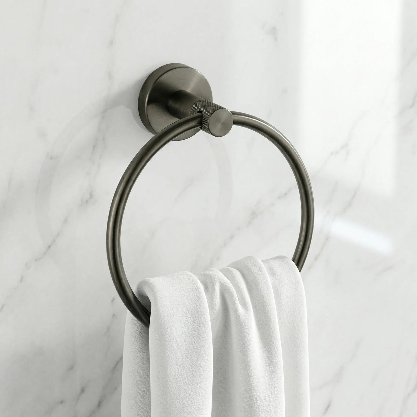 Cuier de baie Ring 6610 Modern Titan  7