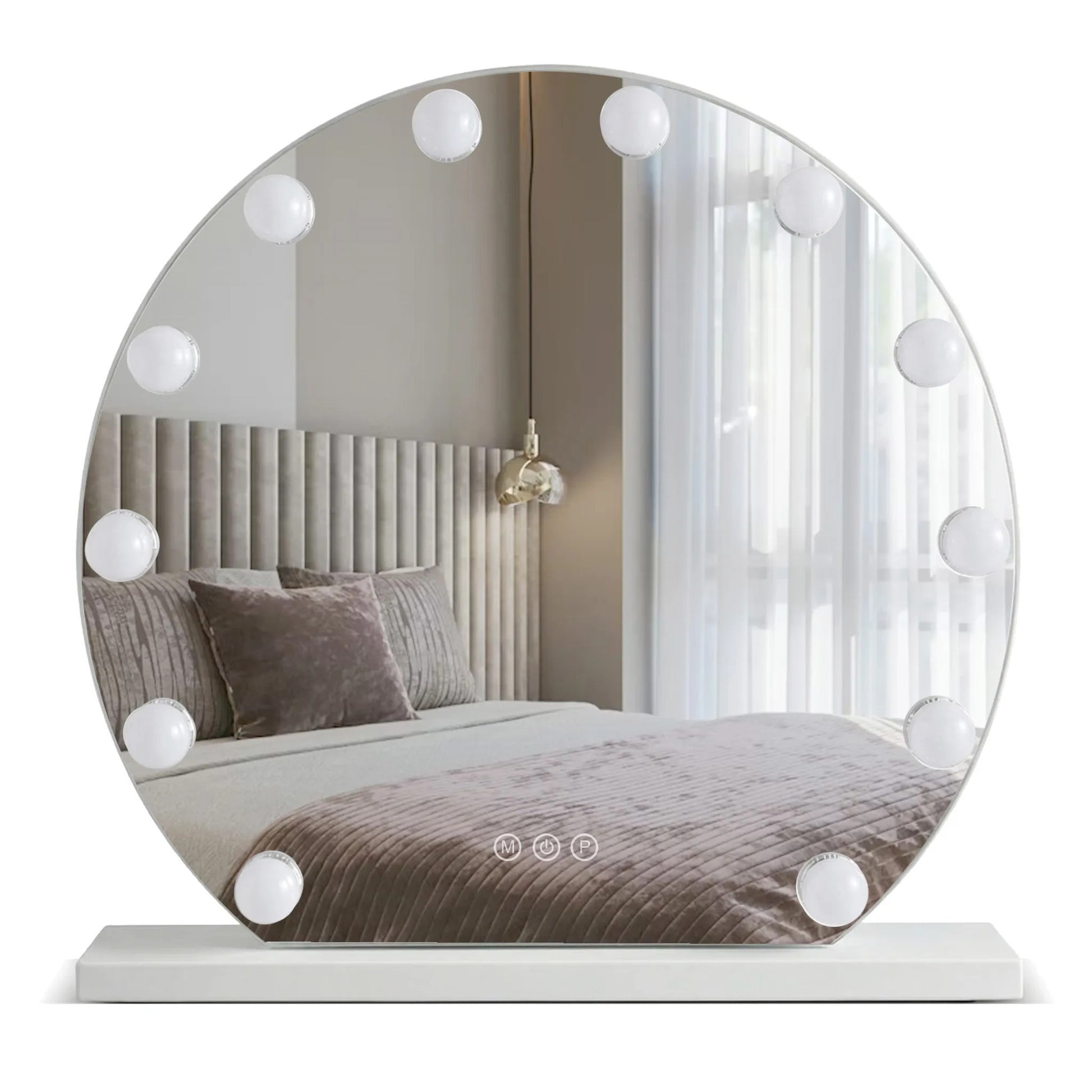 Oglindă LED HOLLYWOOD White 50 cm  7