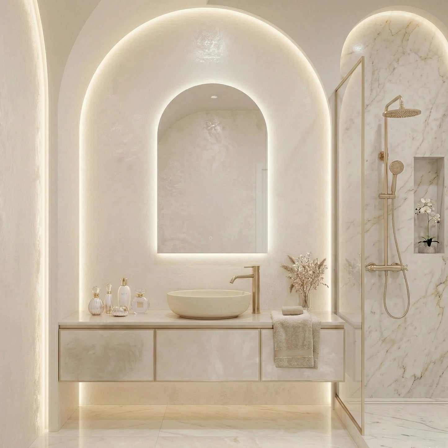 Oglindă LED 90x60cm TOP-1  7